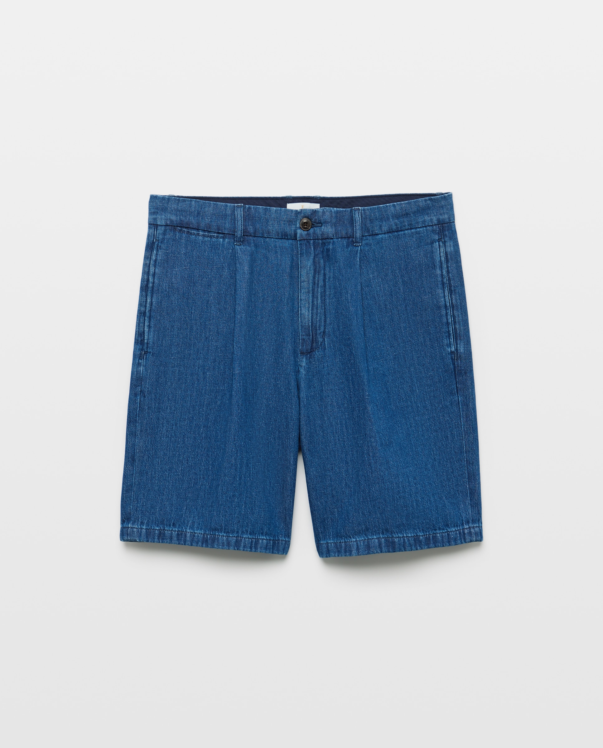 Bermudas de homem Azul-4