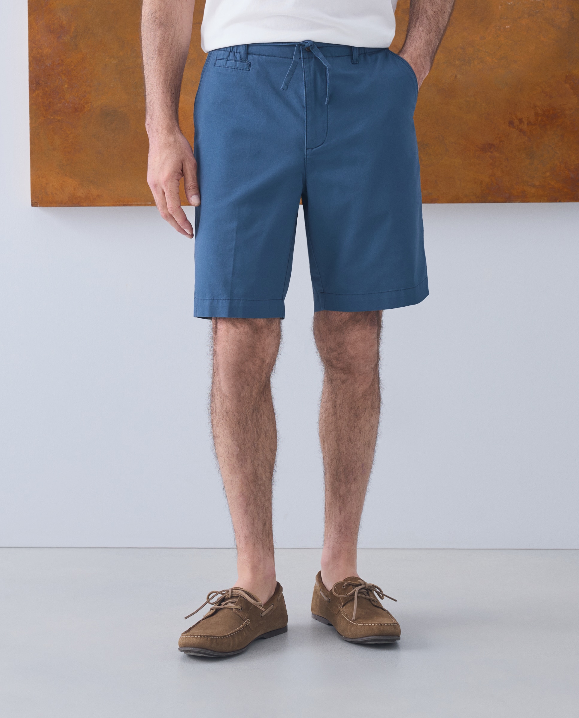 Bermudas de homem Azul-marinho-2