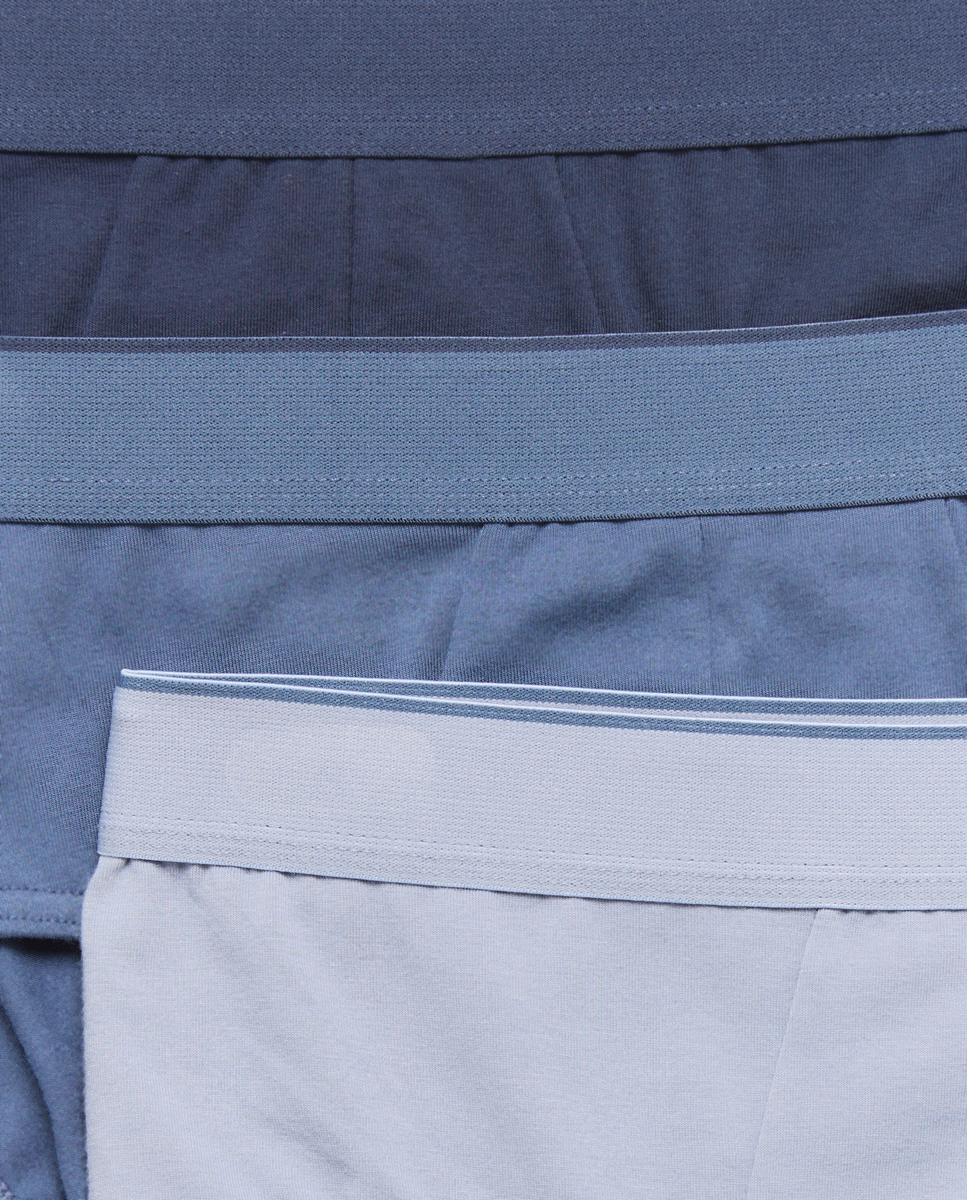 Pack de 3 slip de punto fantasía de hombre - Dustin - Azul Azul-3