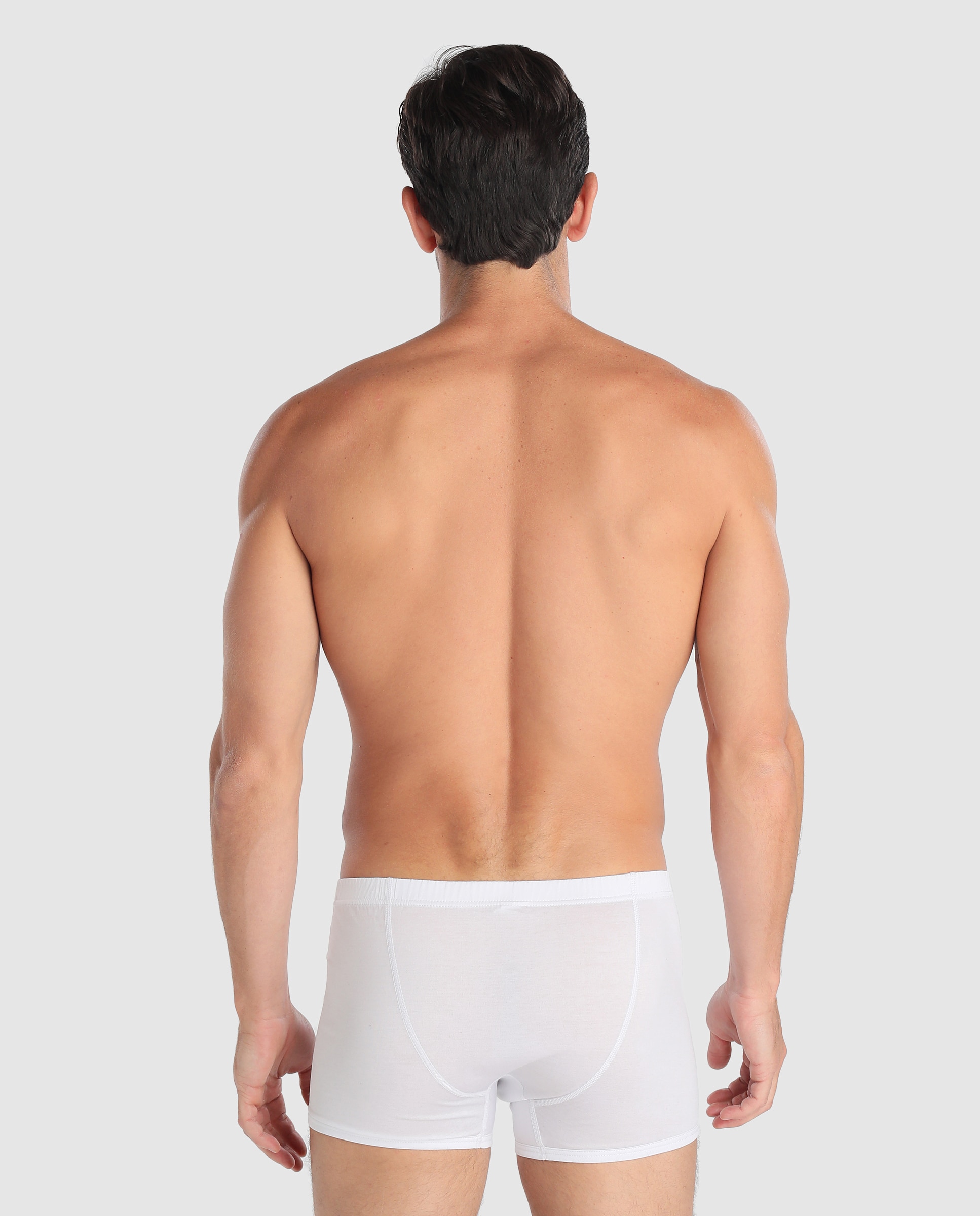 Boxers de malha de homem Emidio Tucci brancos Branco-2