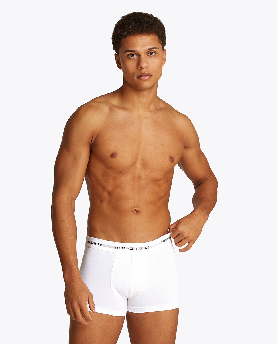 Pack de 3 Boxers de Malha Branco-2