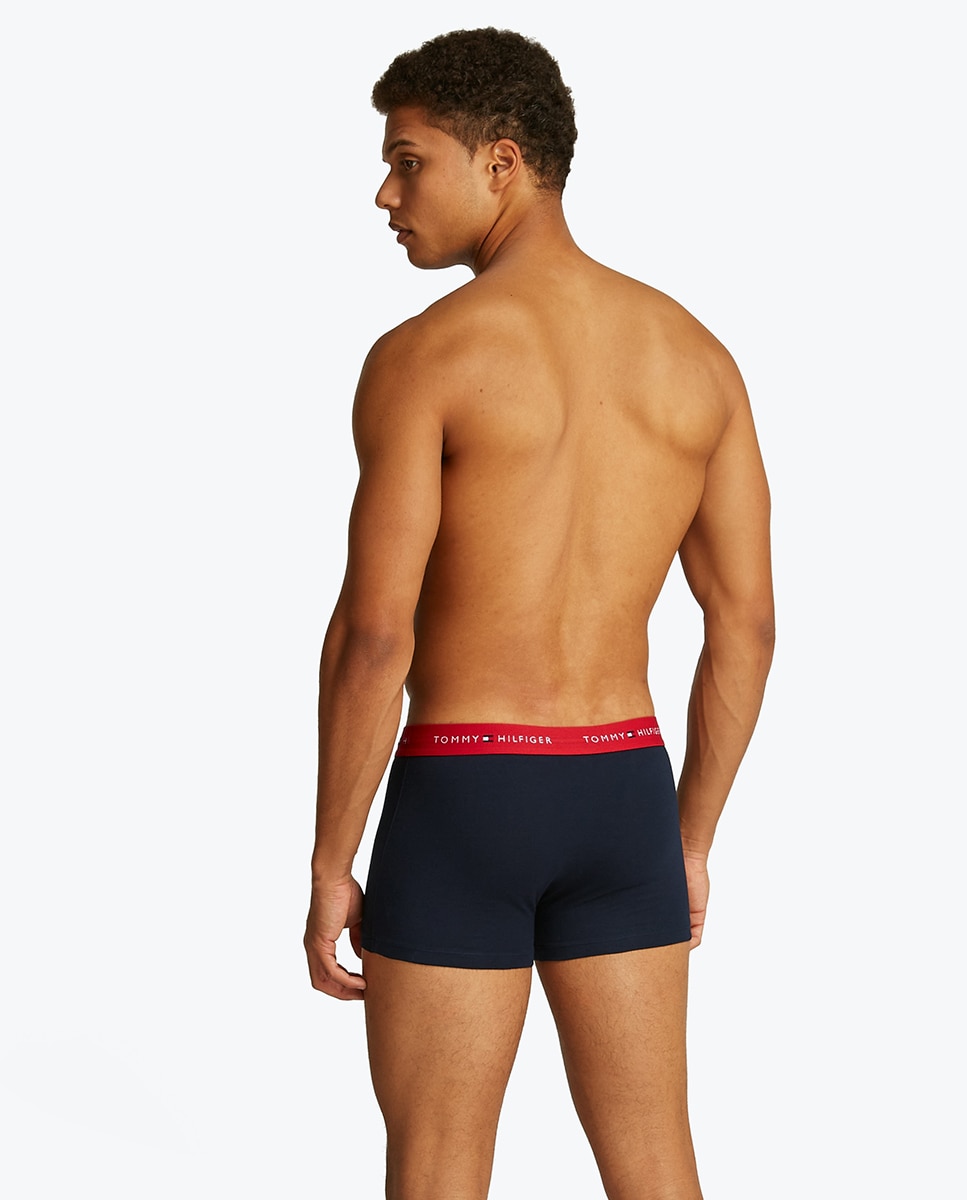 Pack de 3 Boxers de Malha Azul-marinho-3