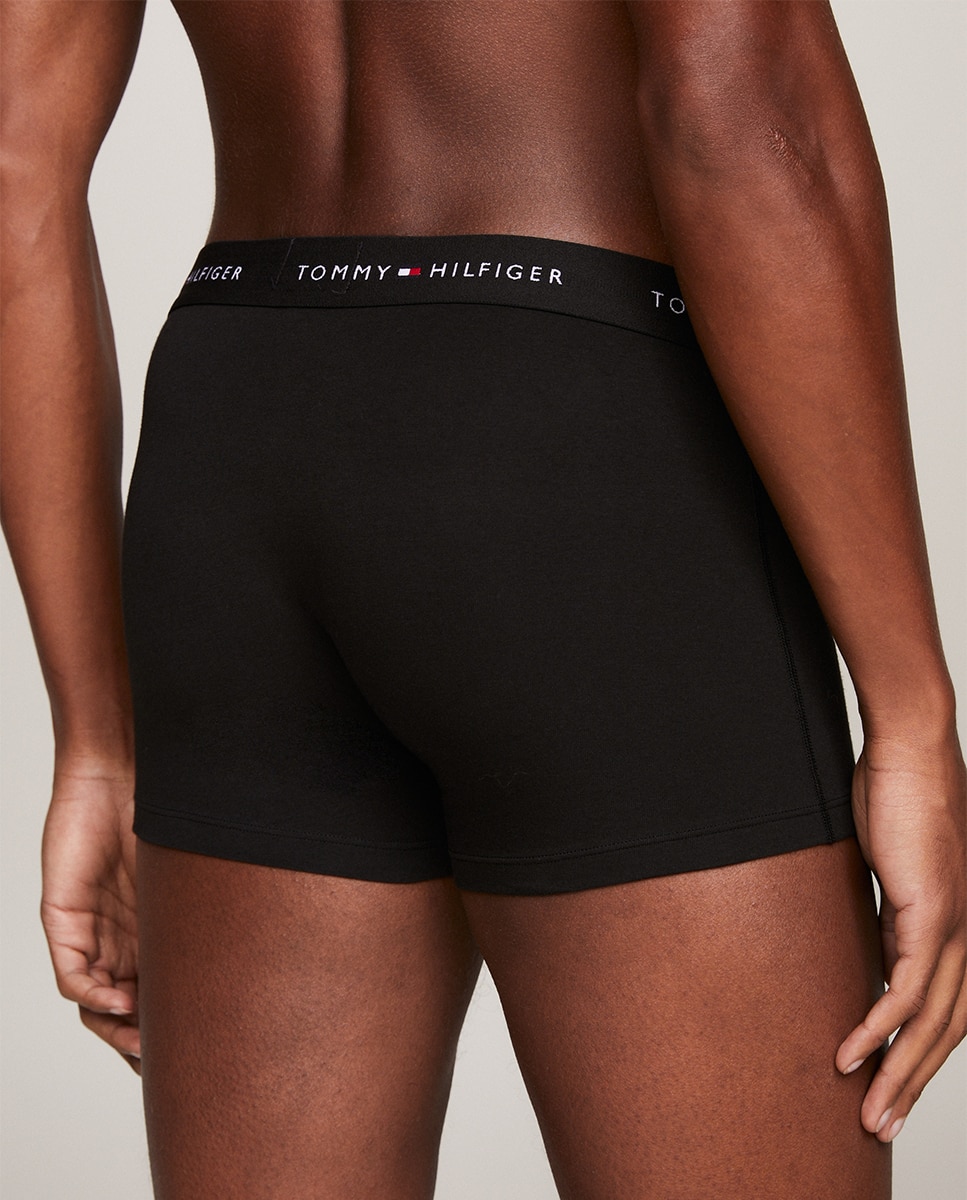 Pack de 3 Boxers de Malha Preto-3