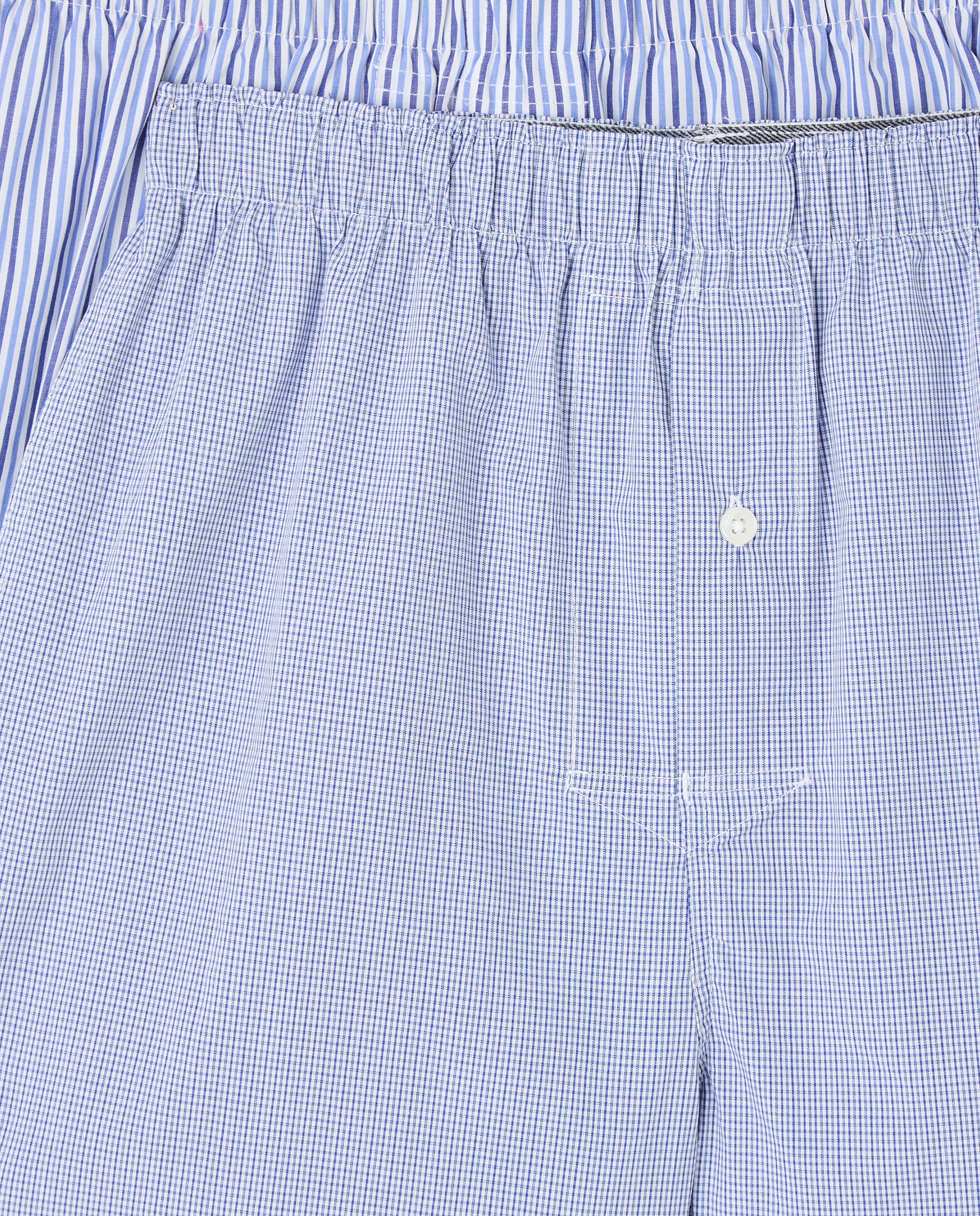 Pack de 2 Boxers em Tecido Azul-claro-3