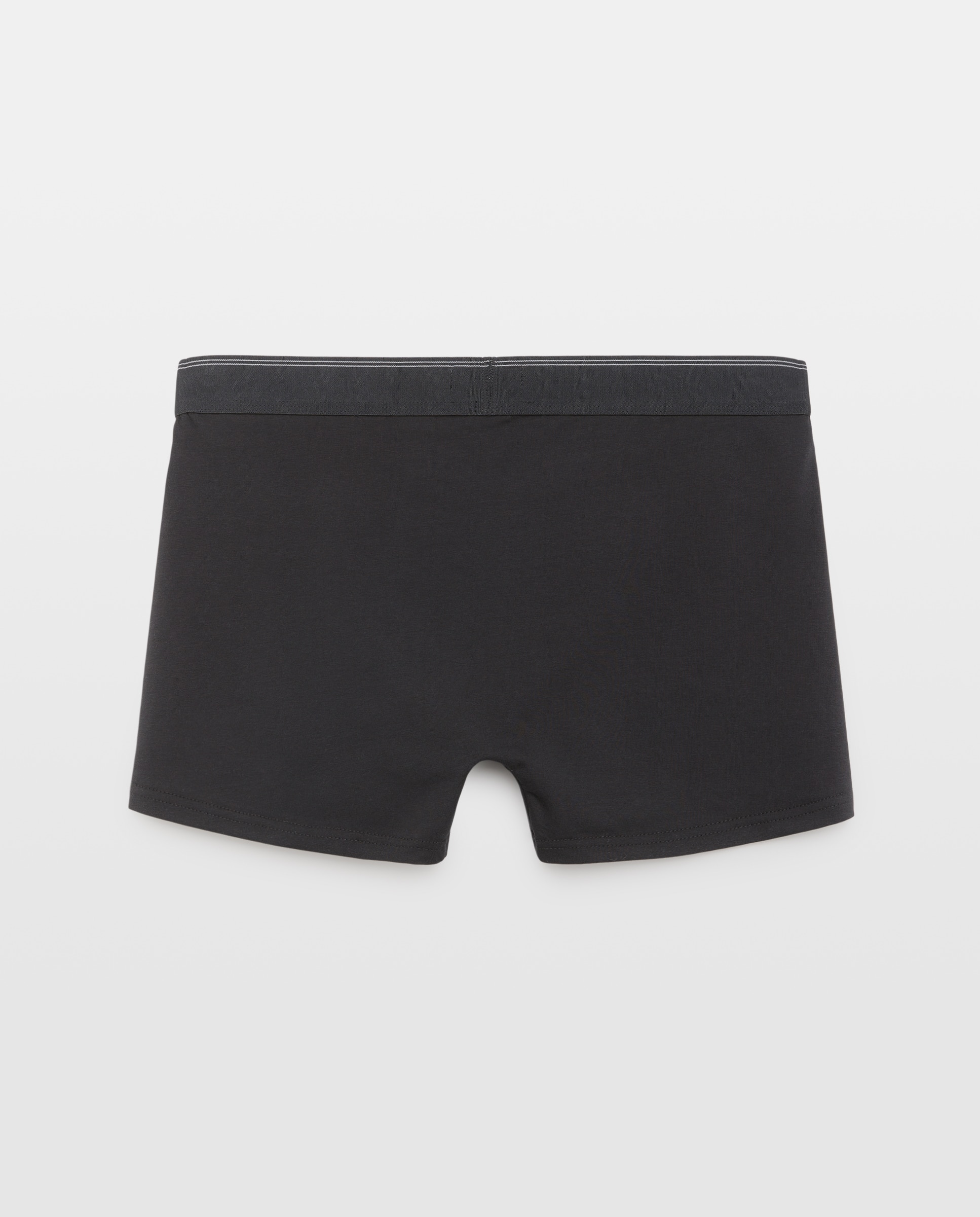 Pack de 3 Unid. de Boxers de Algodão-Elastano Preto-2