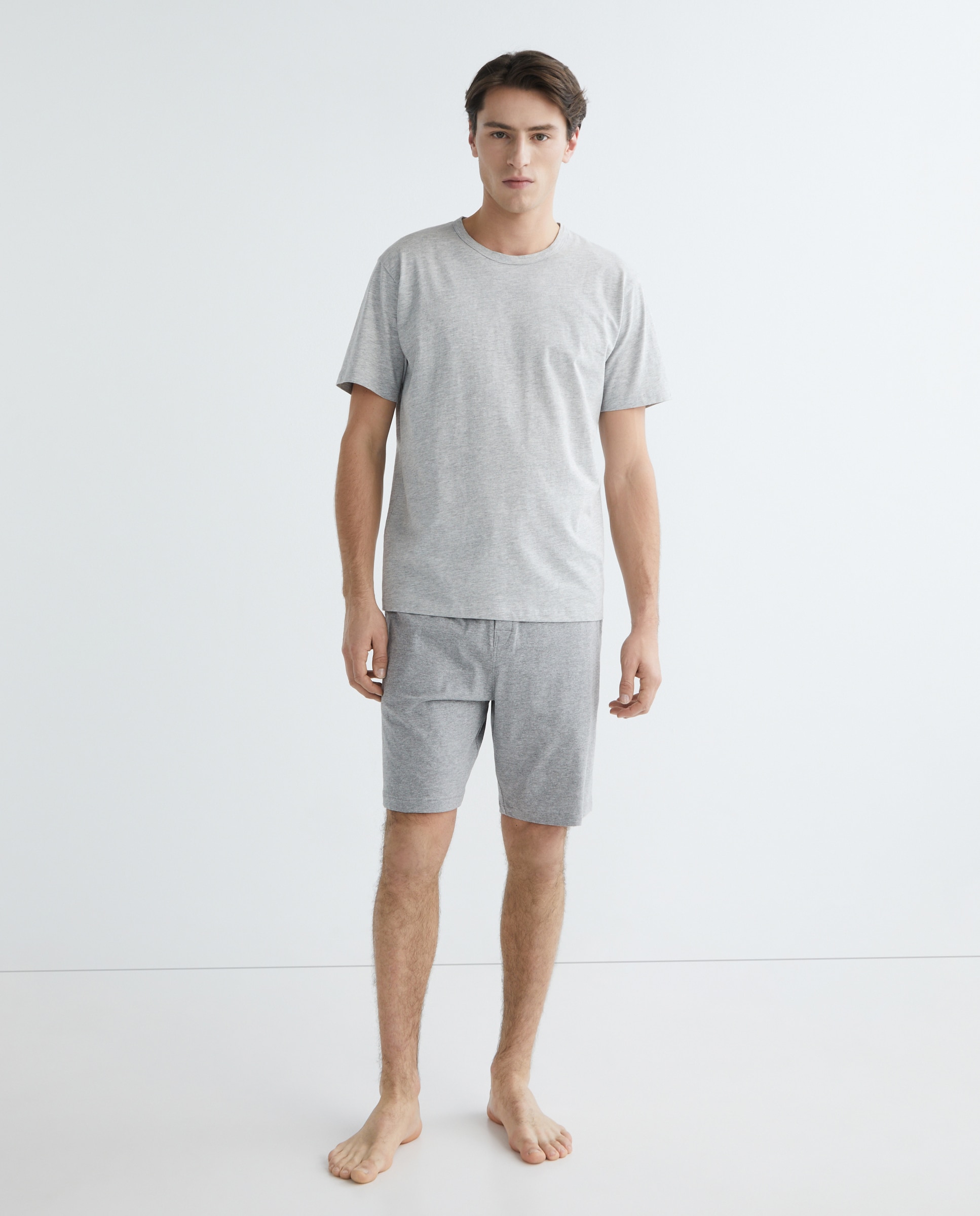 Pack de 2 T-shirts Íntimas Cinzento-2