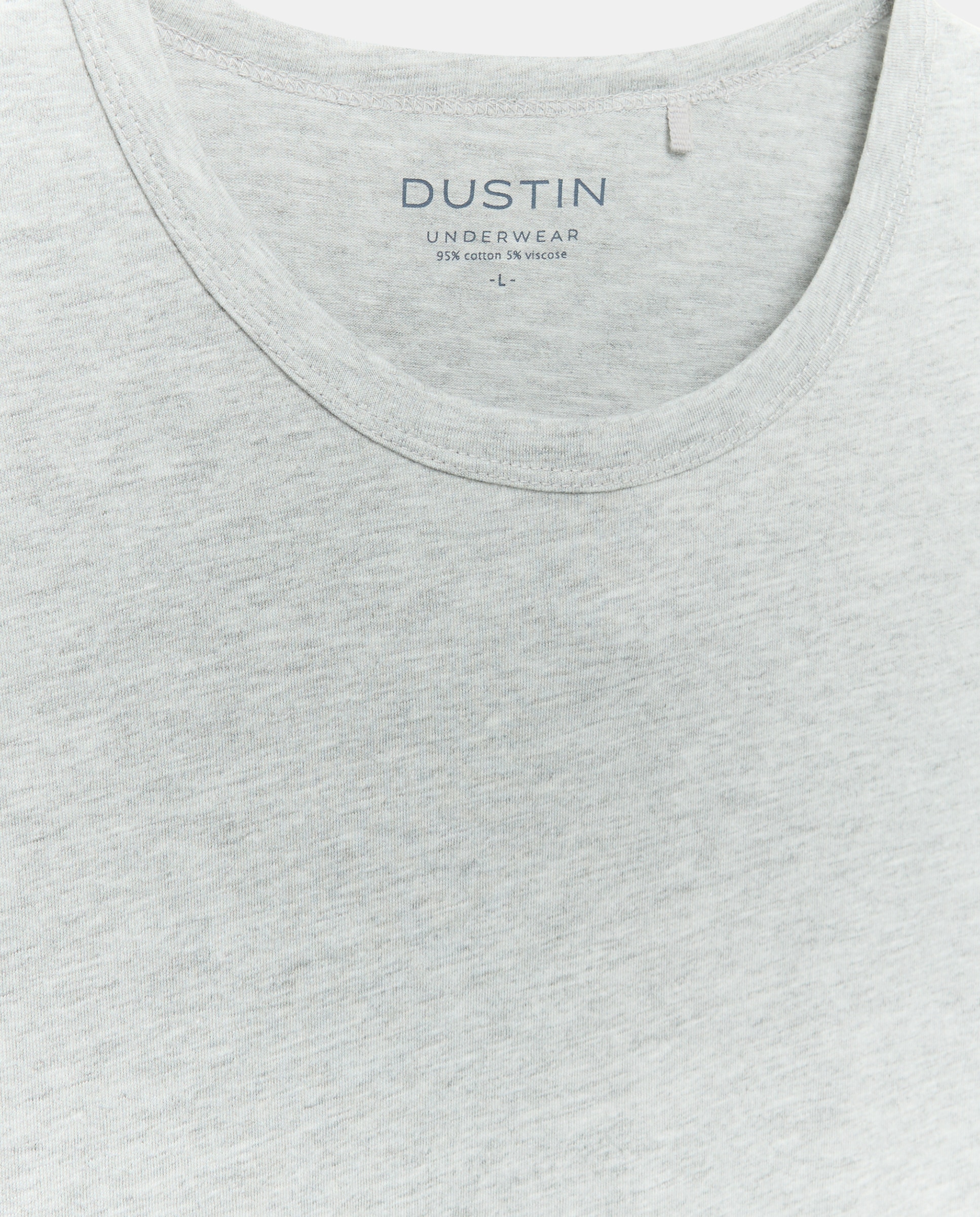 Pack de 2 T-shirts Íntimas Cinzento-4