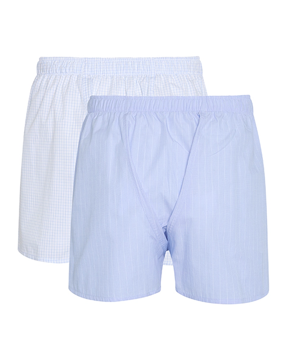 Pack de 2 Boxers em Tecido Branco-2