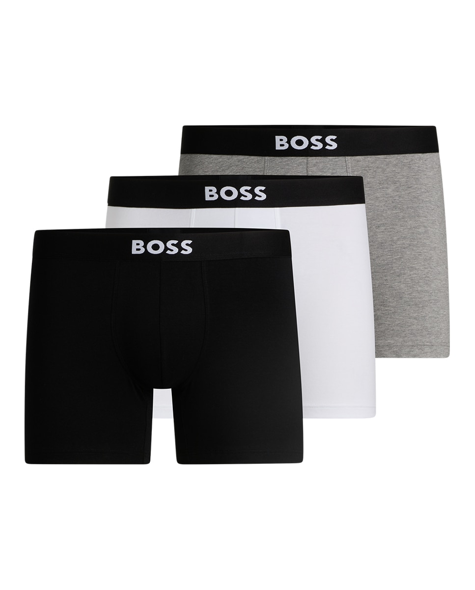 Imagem 0 de Pack de Três Boxers de Algodão