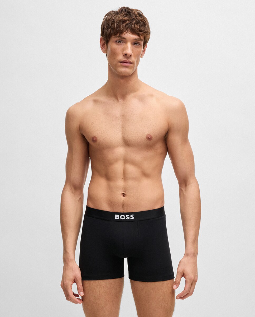 Pack de Três Boxers de Algodão Multicolor-3