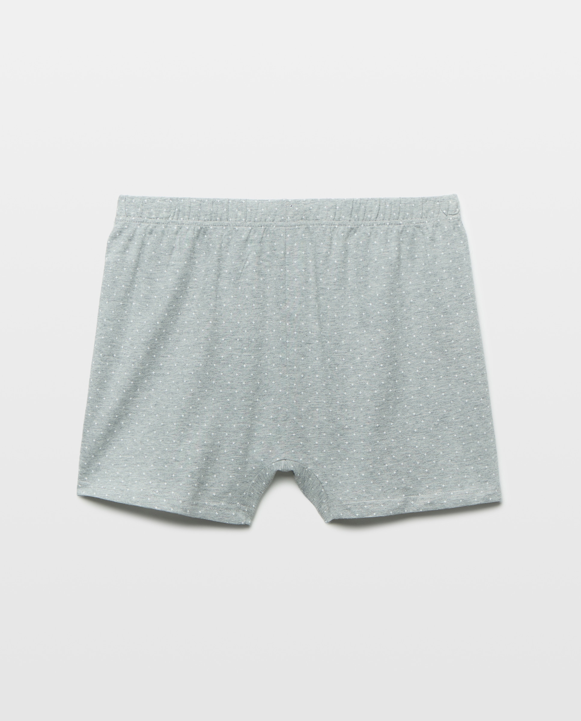 Pack de 3 Boxers de Malha Estampados 820 Cinzento Médio-2