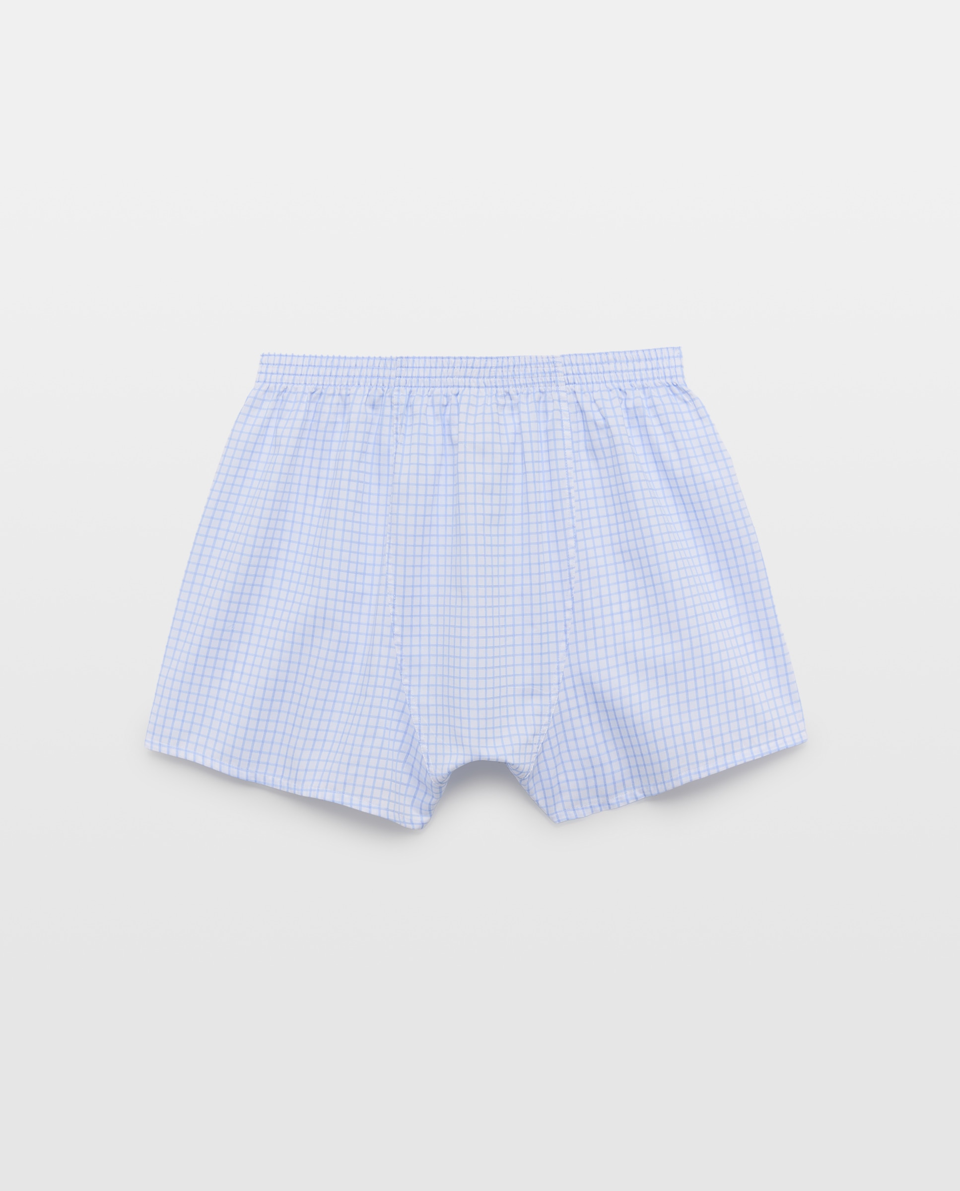 Pack 2 Boxers de tela estampados 100% algodón hombre - Emidio Tucci - Azul claro Azul claro-2