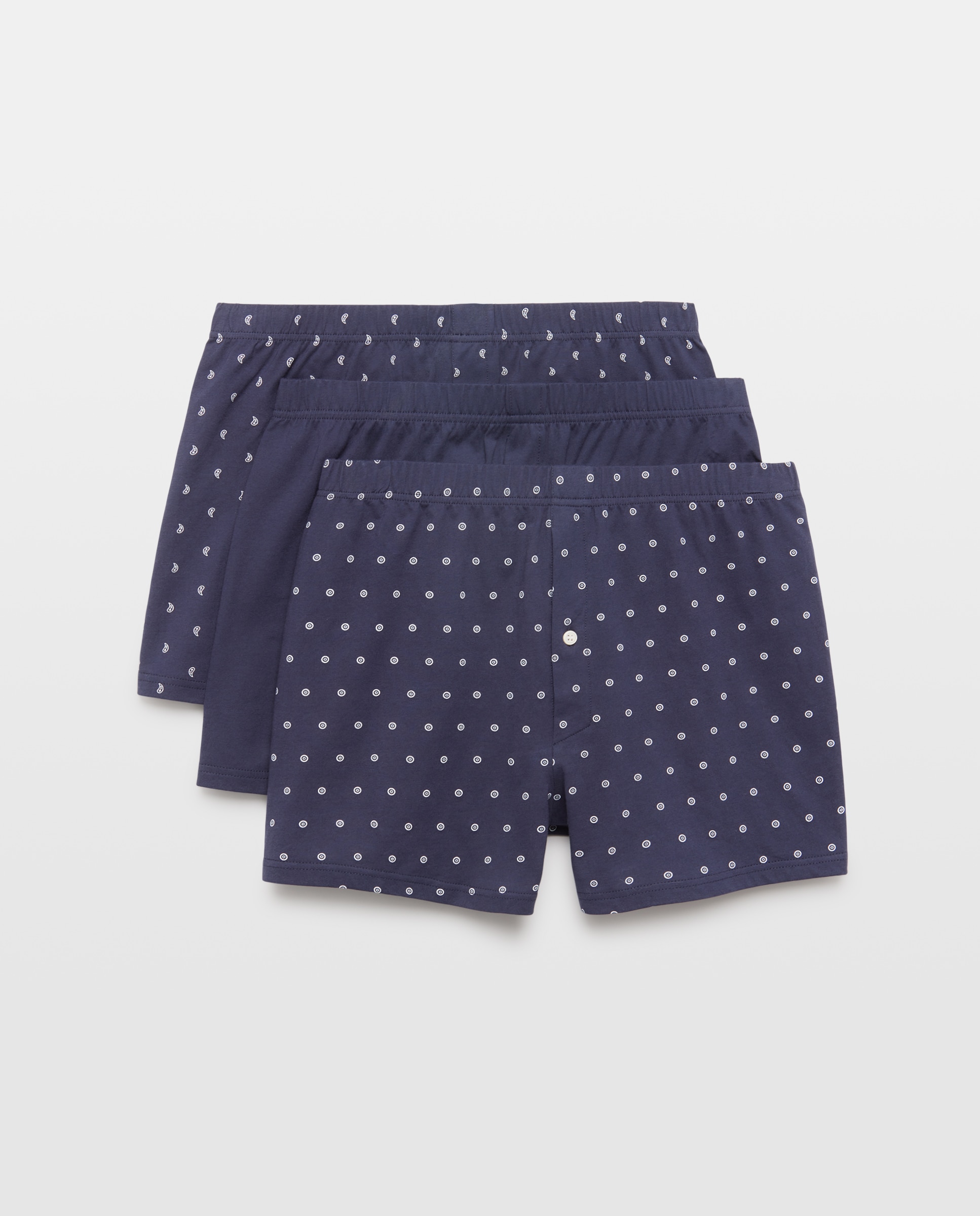 Imagem 0 de Pack de 3 Boxers de Malha Estampados