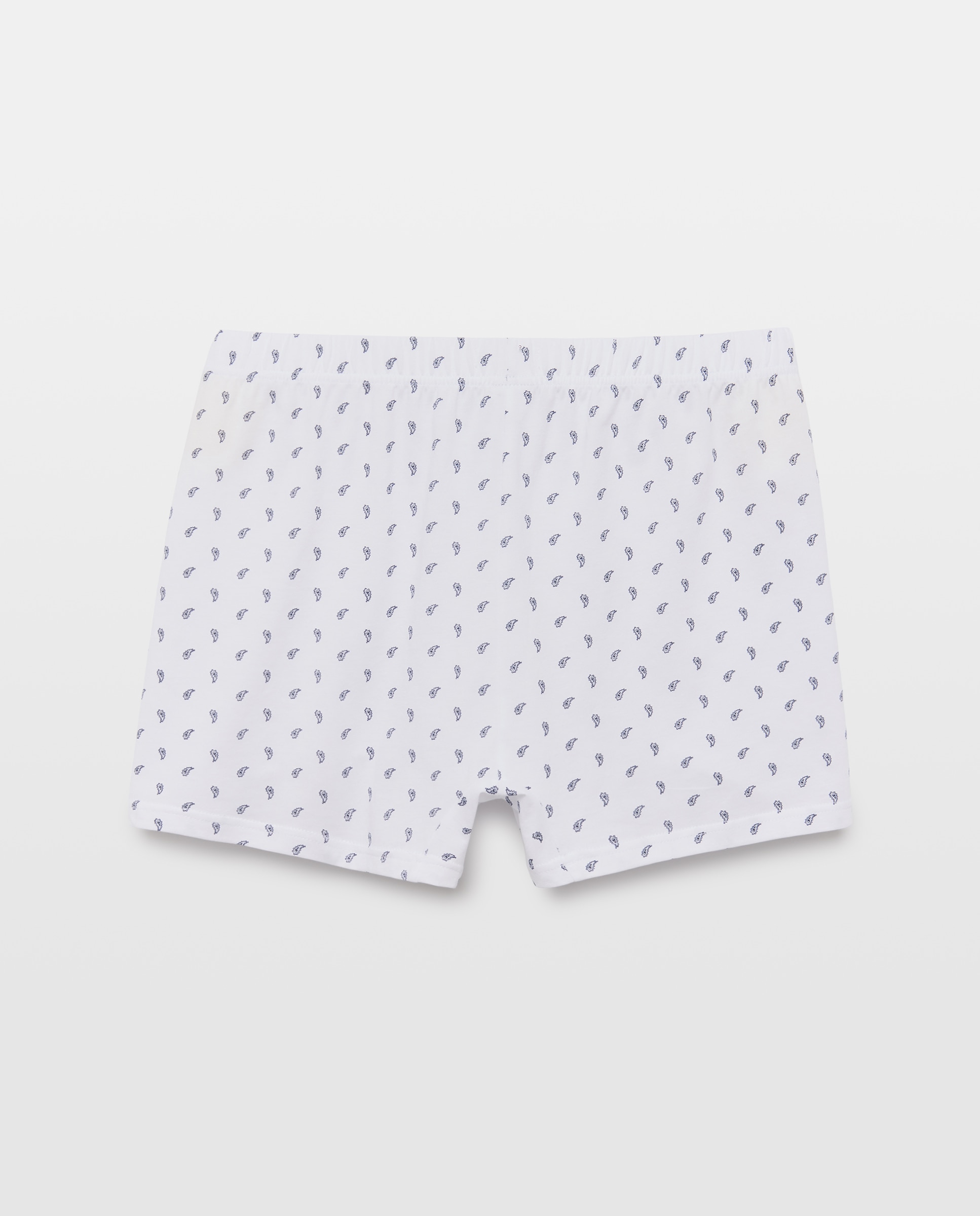 Pack de 3 Boxers de Malha Estampados Branco-2