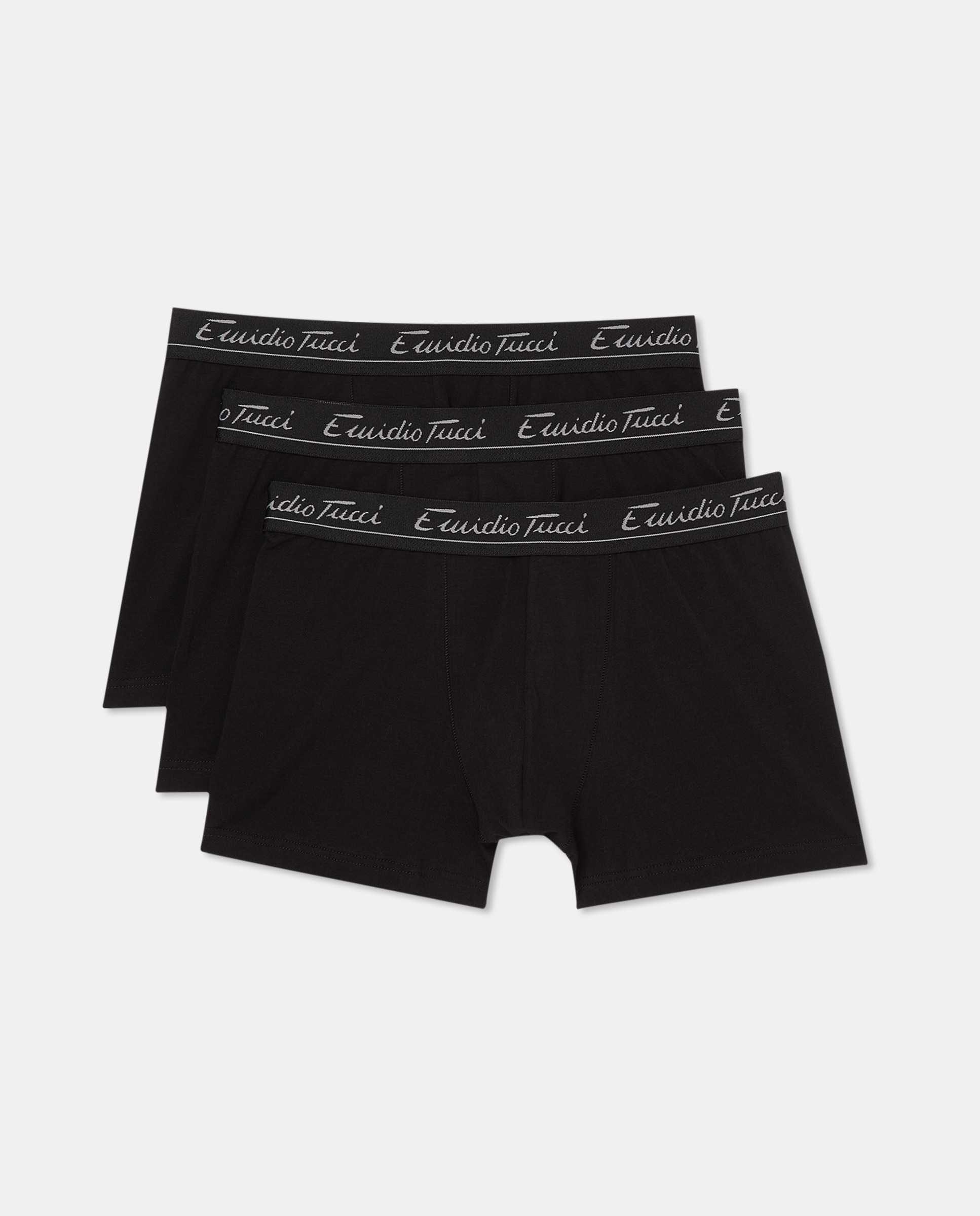 Pack de boxers de homem Emidio Tucci Preto-1