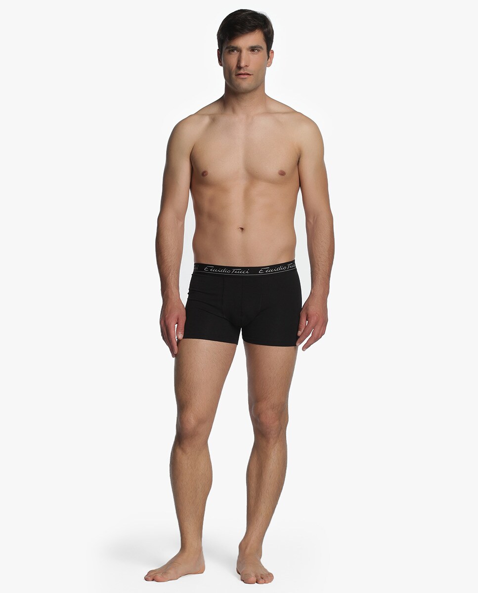 Pack de boxers de homem Emidio Tucci Preto-4