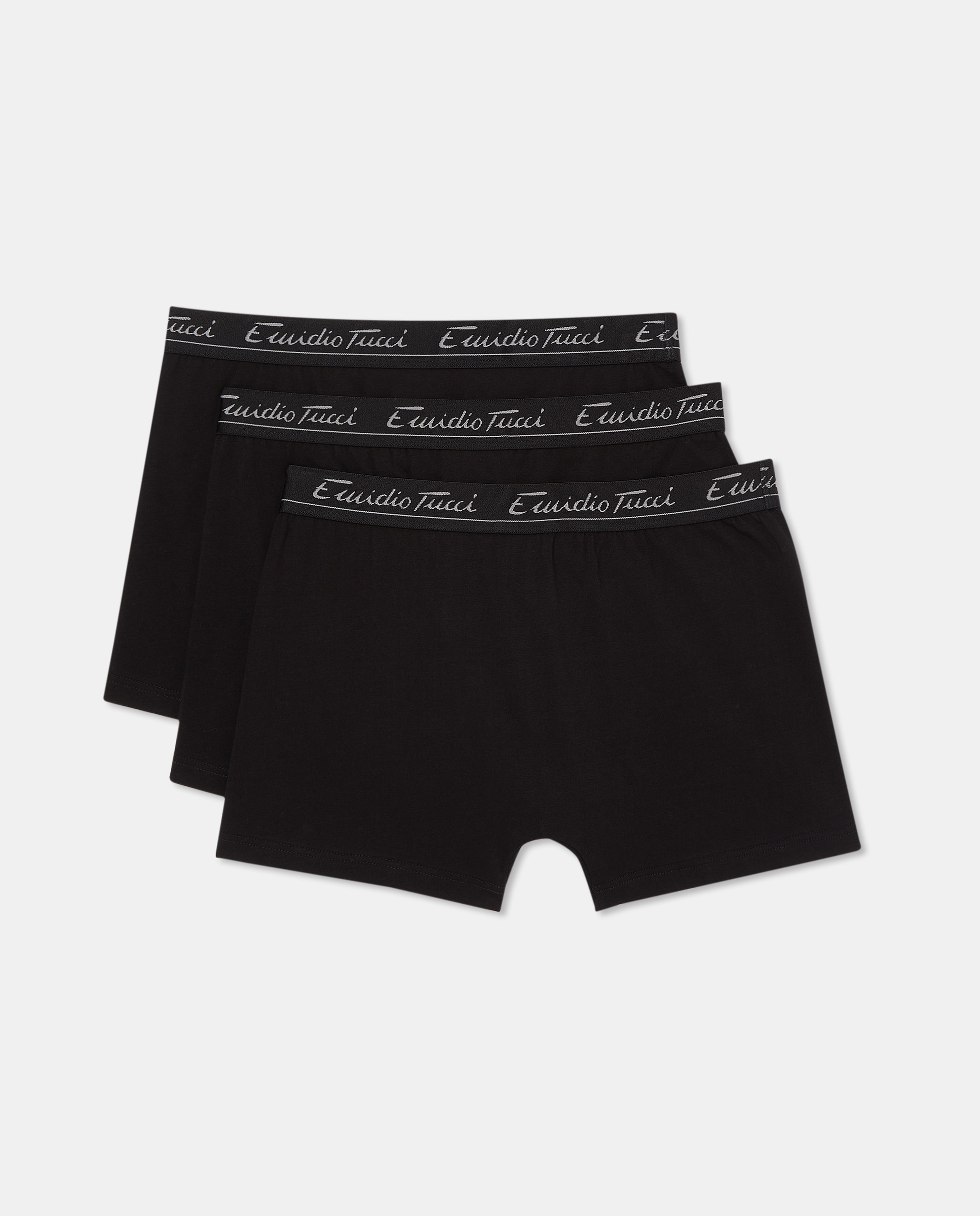 Pack de boxers de homem Emidio Tucci Preto-5