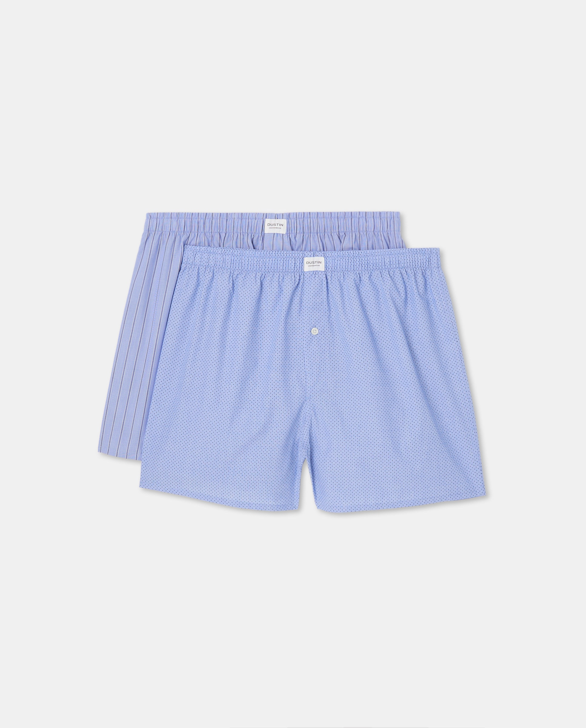 Pack de 2 Boxers em Tecido Azul-claro-1