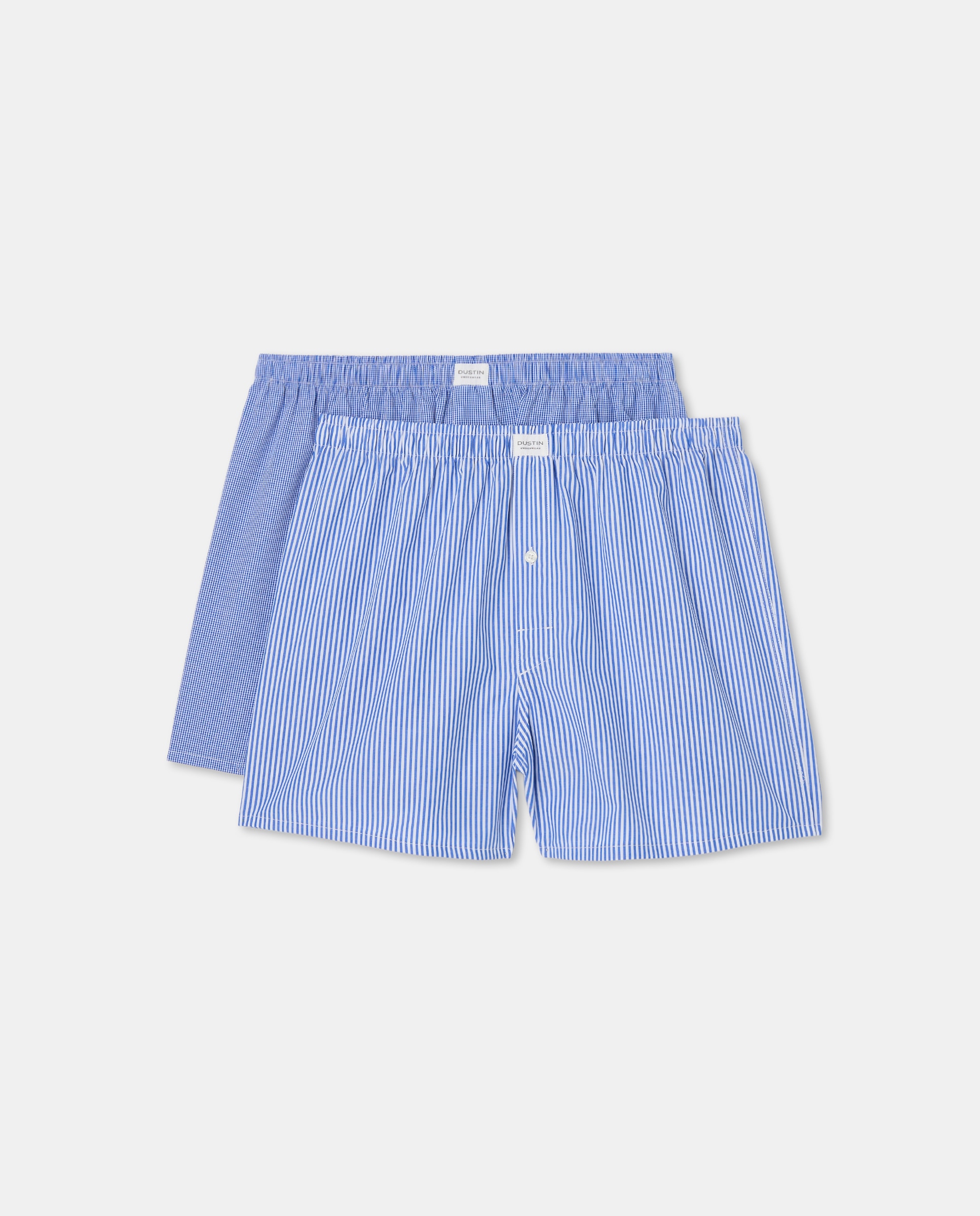 Pack de 2 Boxers em Tecido Azul-claro-1