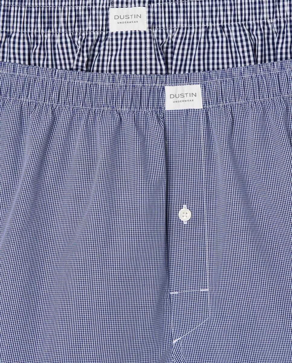 Pack de 2 Boxers em Tecido Azul-3