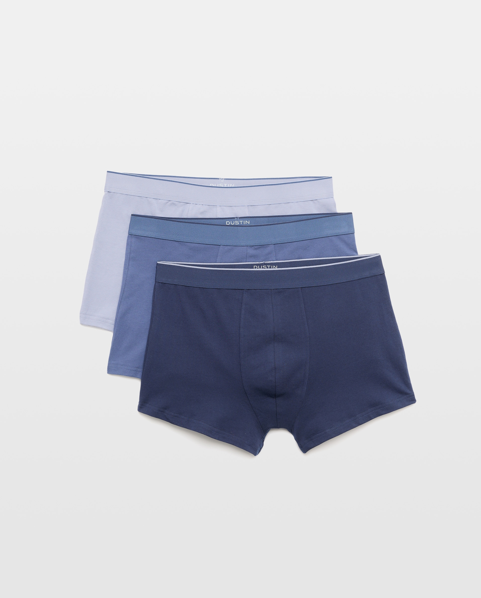 Imagen 0 de Pack de 3 bóxers de punto fantasía de hombre Azul