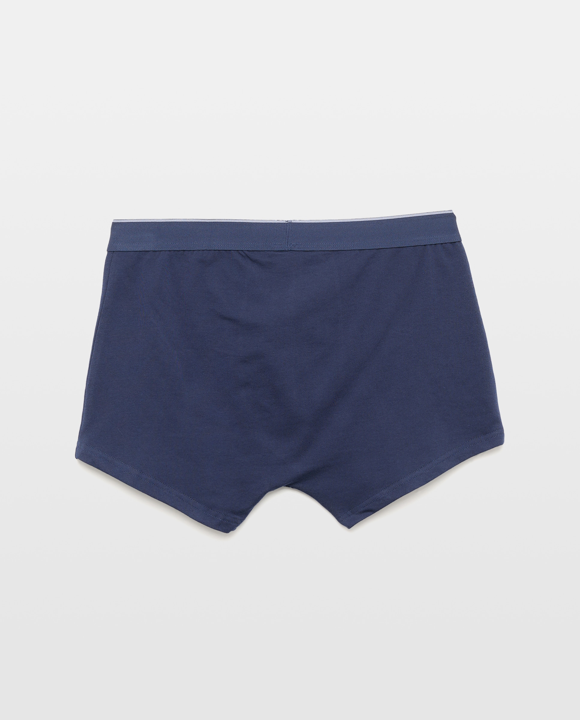 Pack de 3 bóxers de punto fantasía de hombre - Dustin - Azul Azul-2