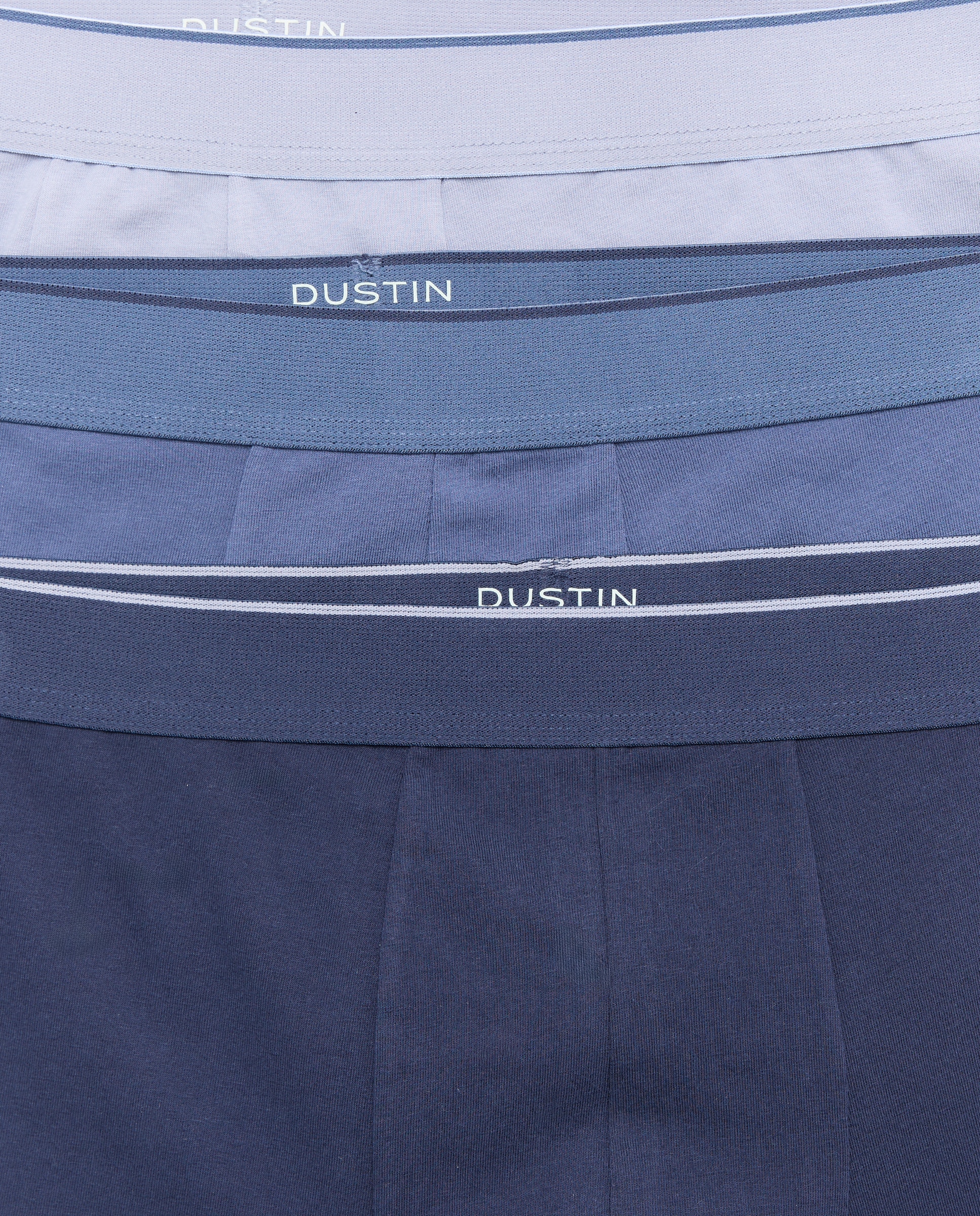 Pack de 3 bóxers de punto fantasía de hombre - Dustin - Azul Azul-3
