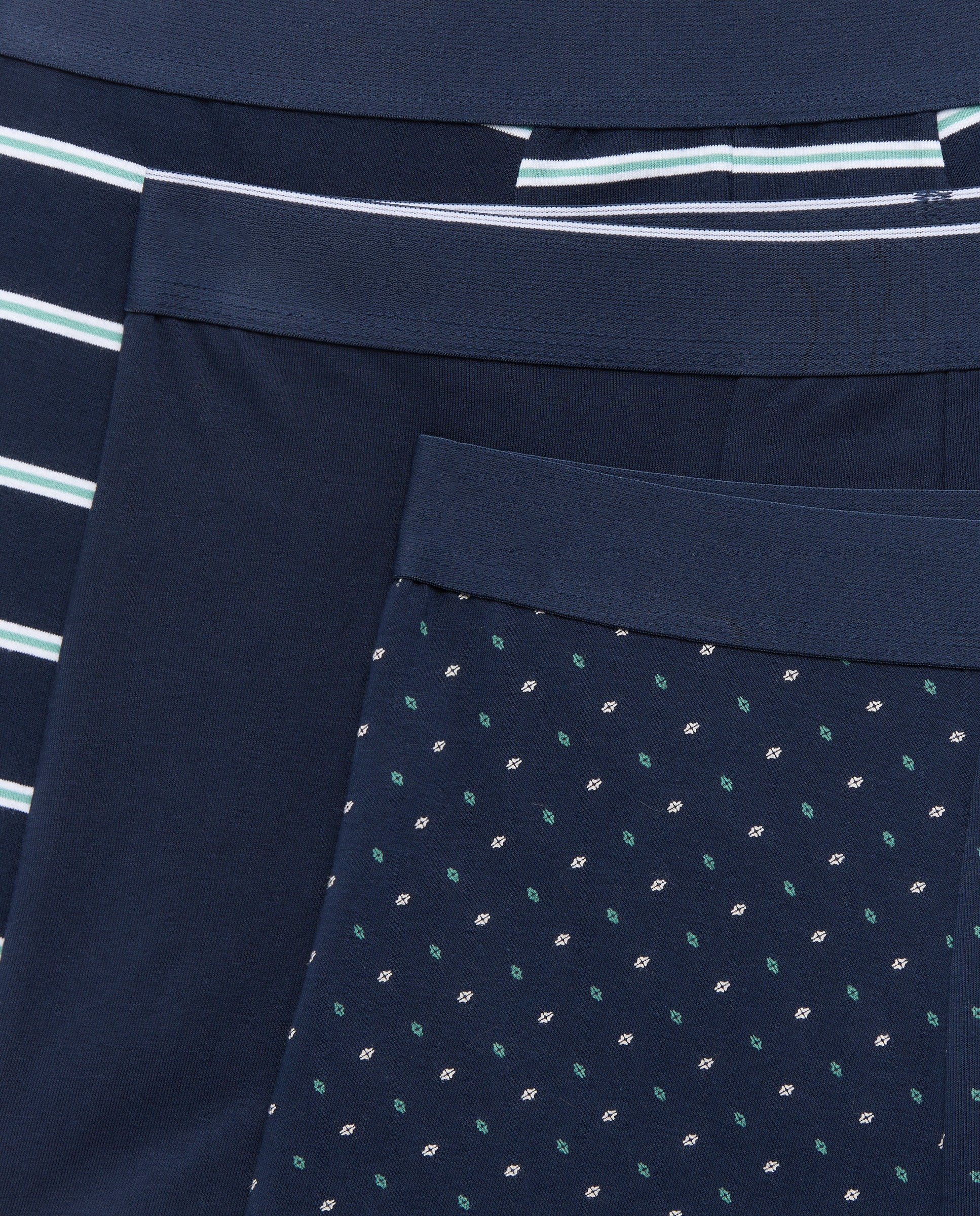 Pack de 3 Boxers de Malha com Fantasia Azul-3
