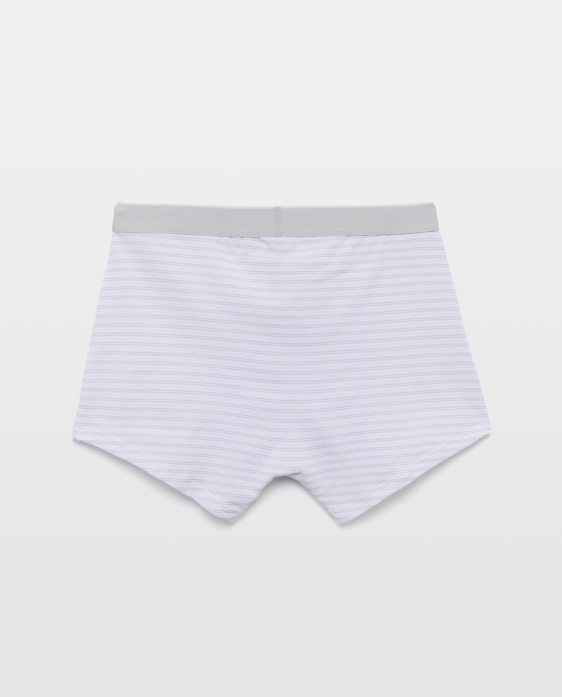 Pack de 3 Boxers de Malha com Fantasia Branco-2