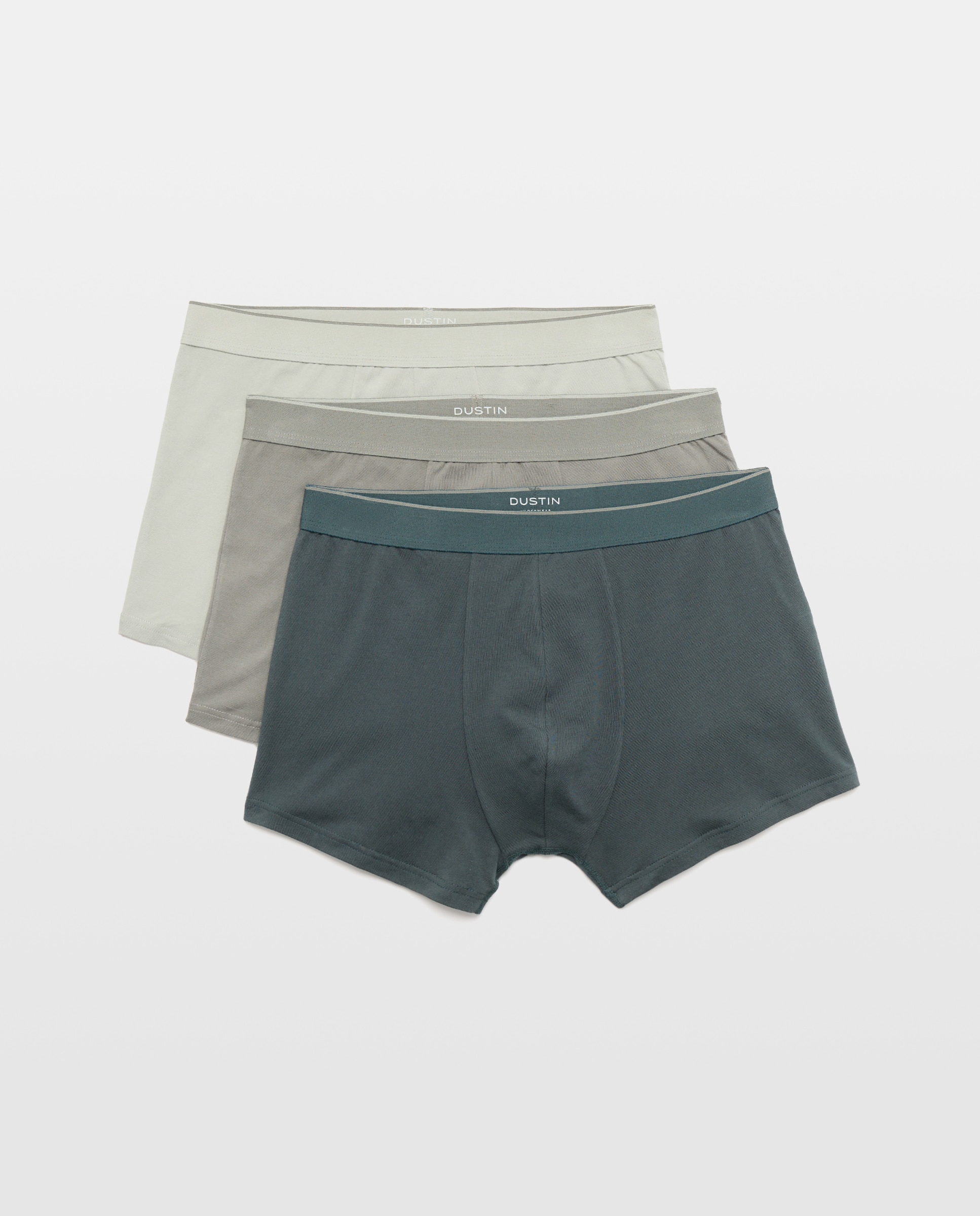 Imagen 0 de Pack de 3 bóxers de punto fantasía de hombre Verde