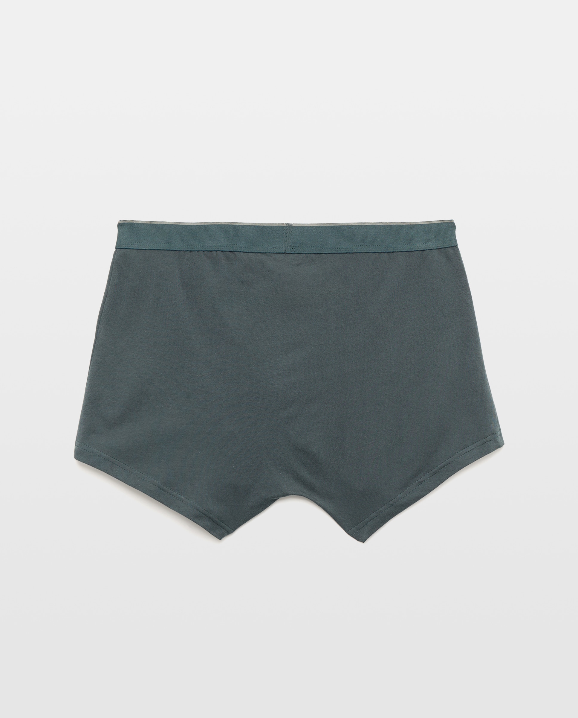 Pack de 3 bóxers de punto fantasía de hombre - Dustin - Verde Verde-2
