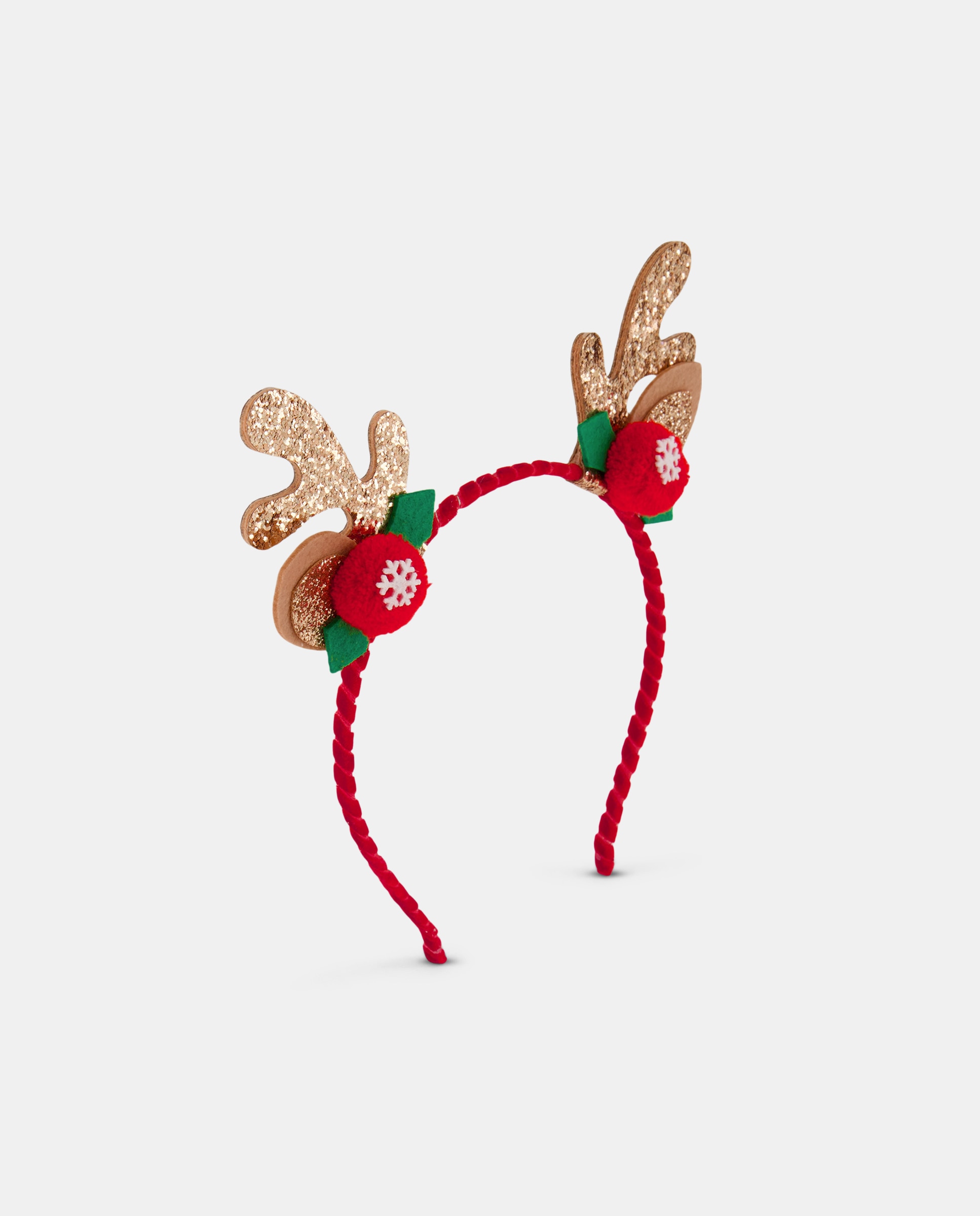 Bandolete com Motivo de Rena com Glitter Multicolor-1