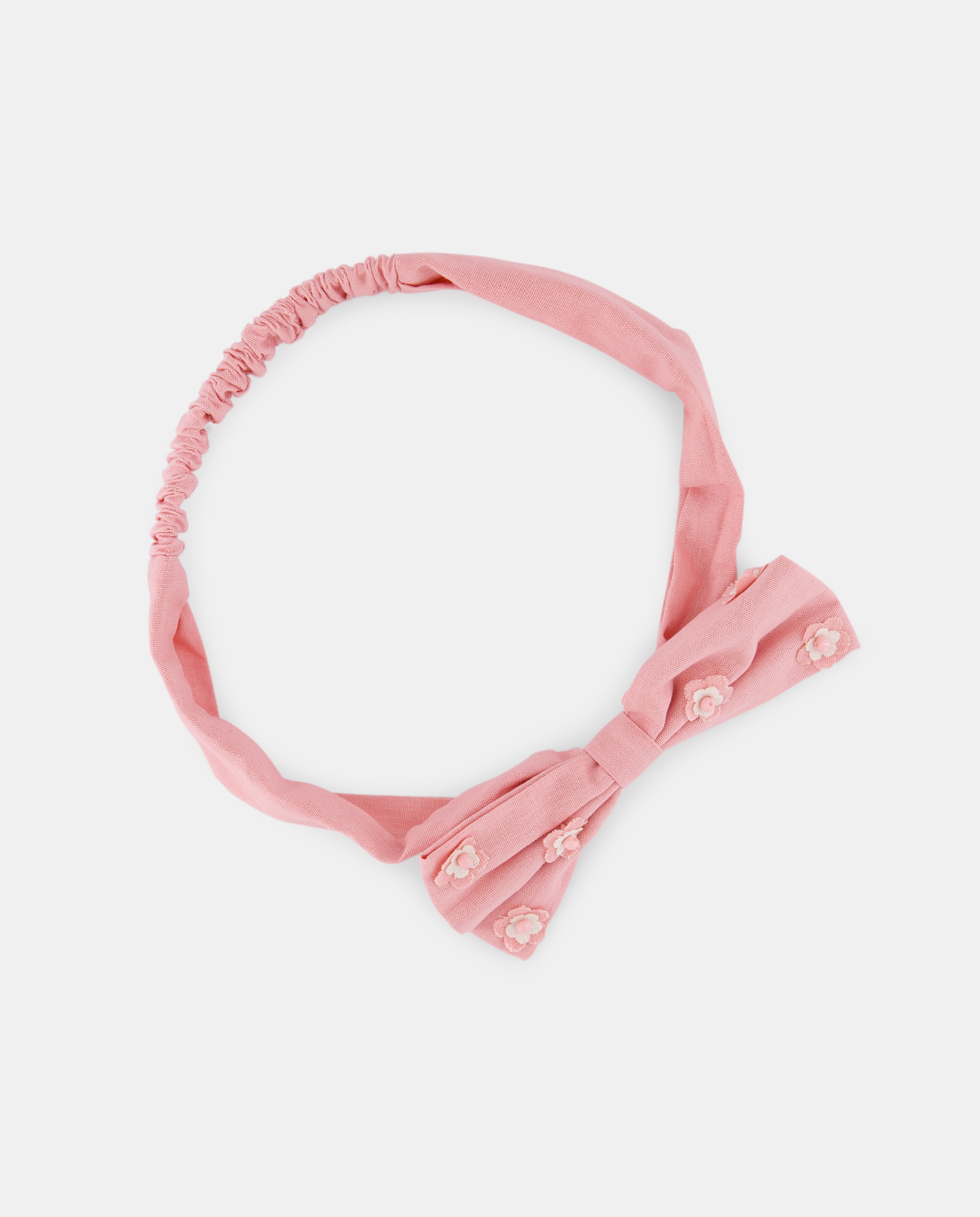 Bandolete de Fita com Laço 200 Rosa-1