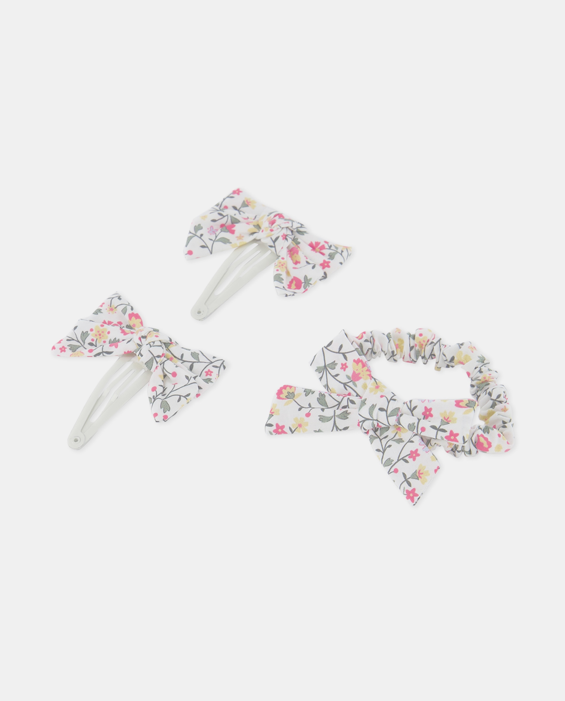 Pack de Ganchos + Elástico com Flores Kids El Corte Inglés 200 Rosa-2