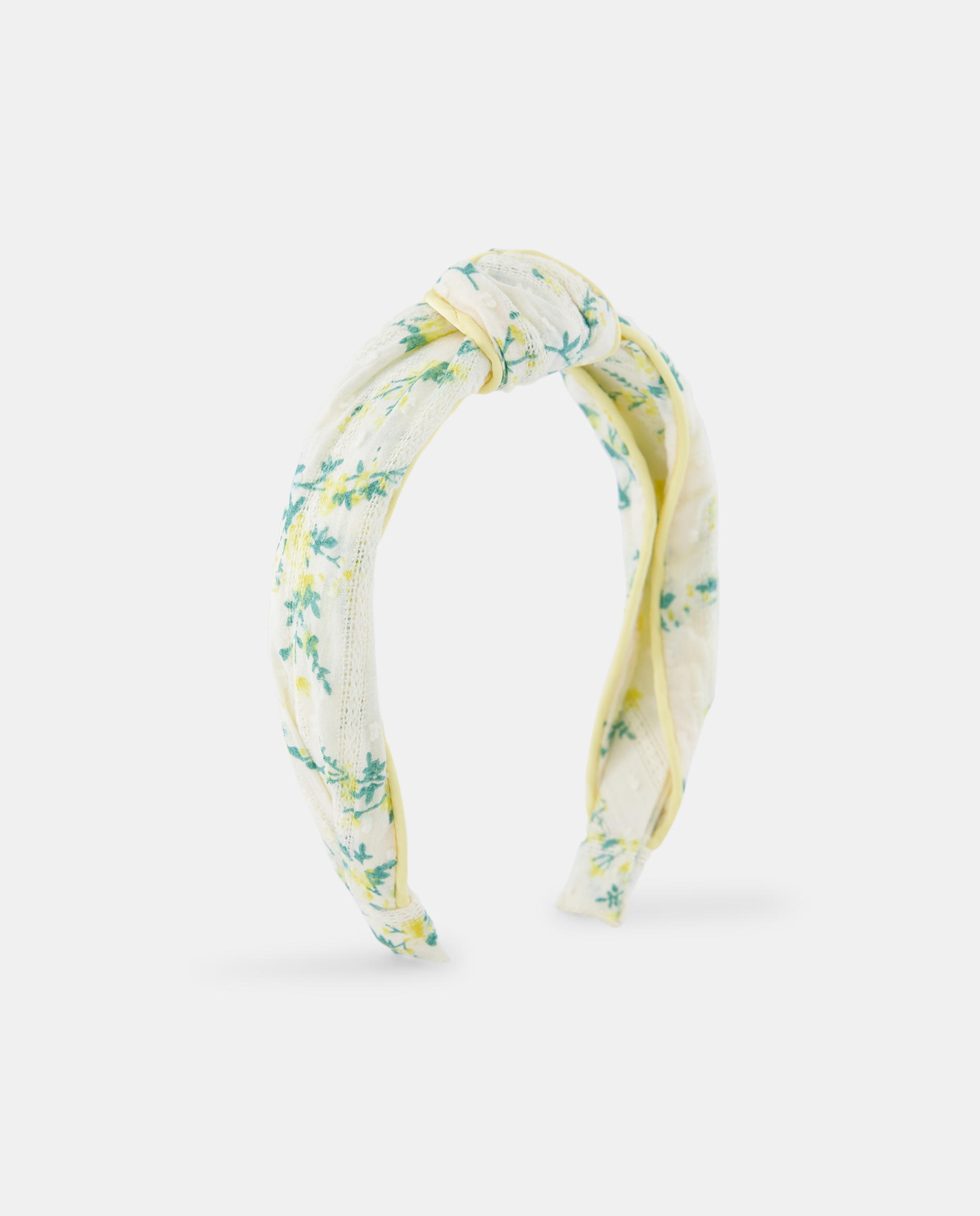 Imagem 0 de Bandolete com Flores - Amarelo