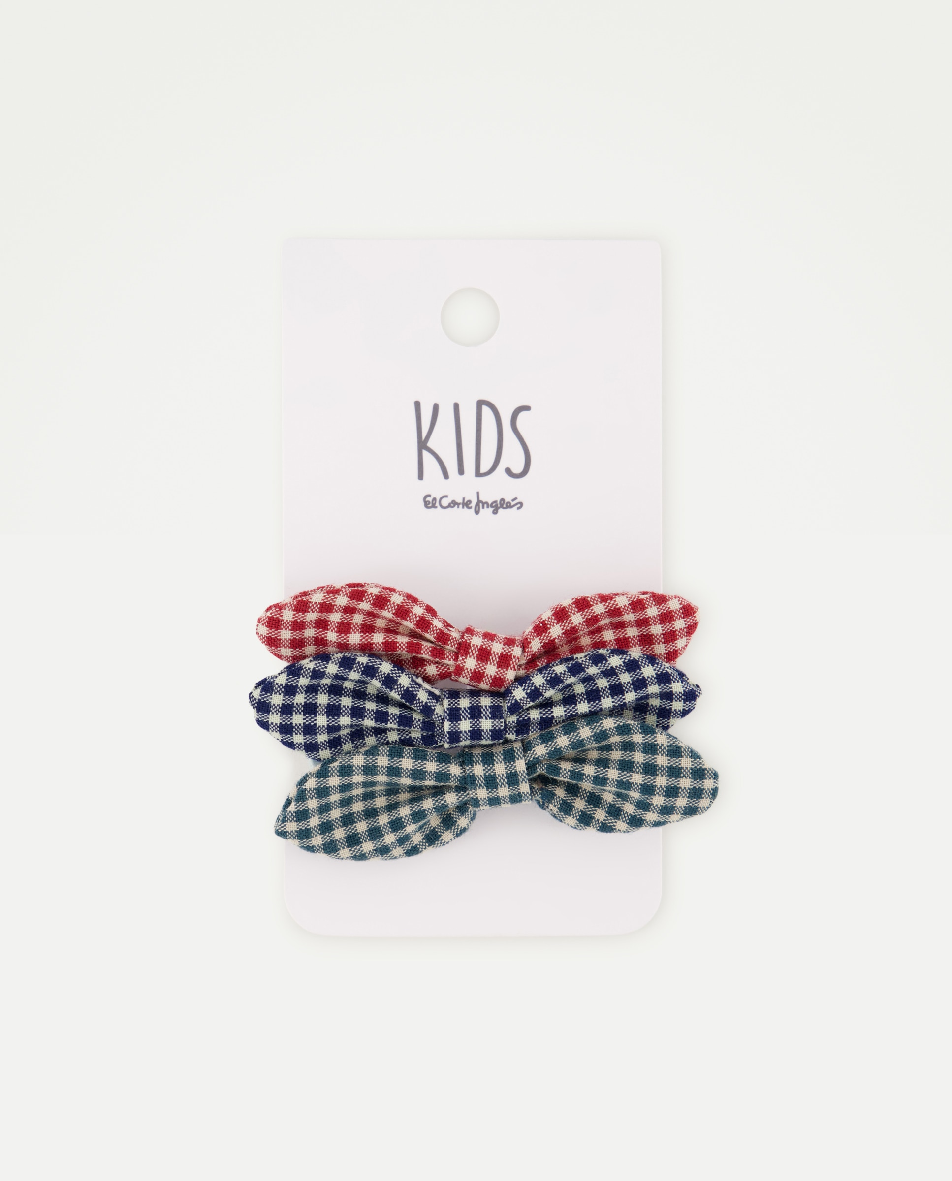 Pack x 3 Coleteros vichy de niña - Kids El Corte Inglés - Multicolor Multicolor-1