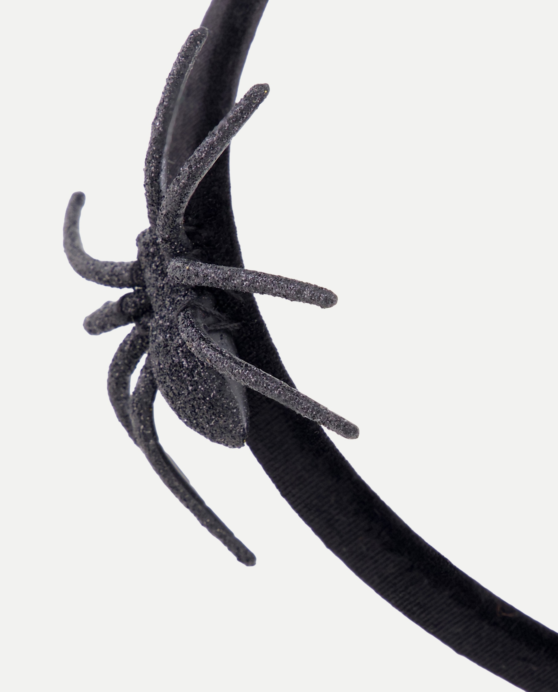 Bandolete com Aranhas de Halloween Preto-2