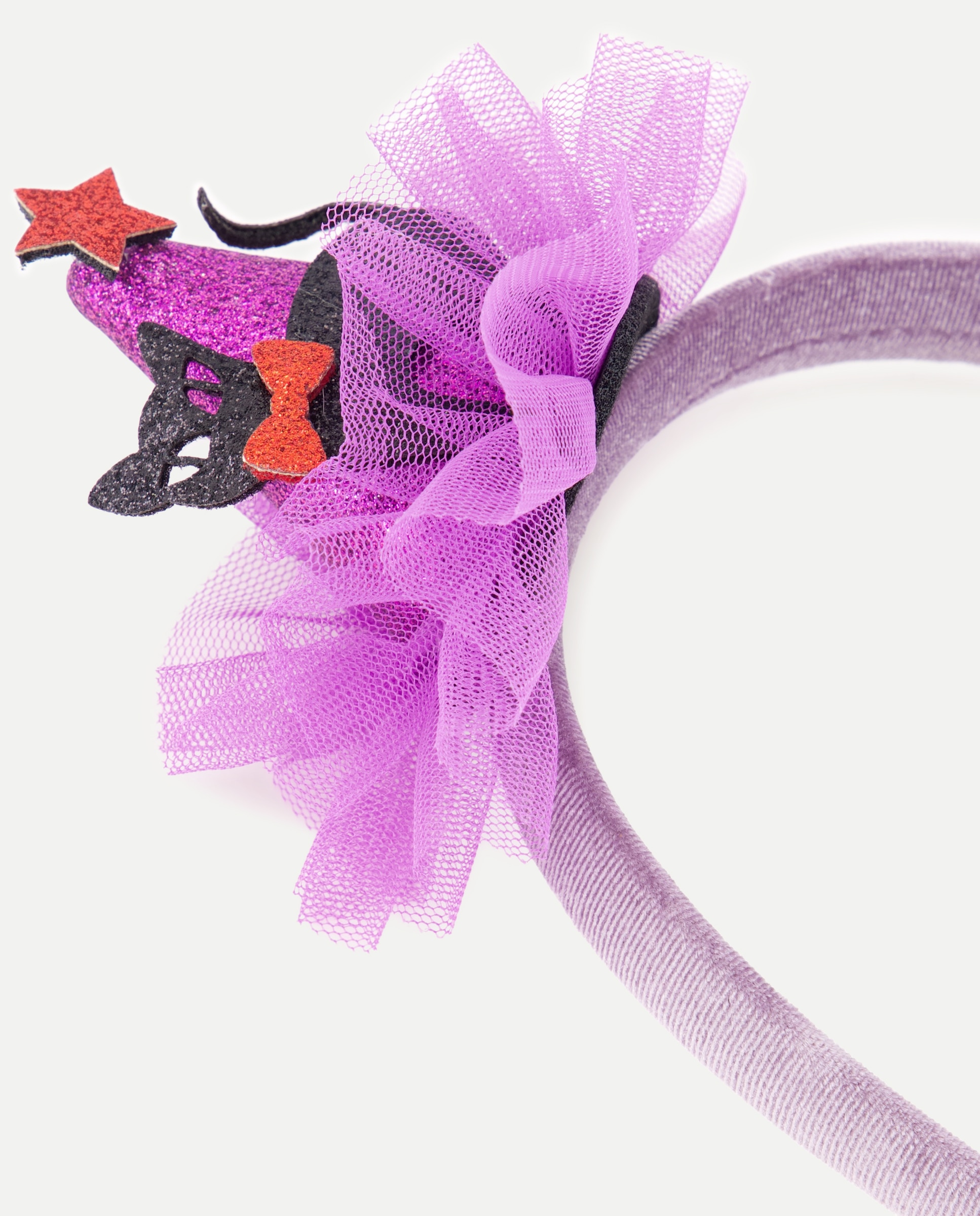 Bandolete Tipo Gorro de Halloween Roxo-2
