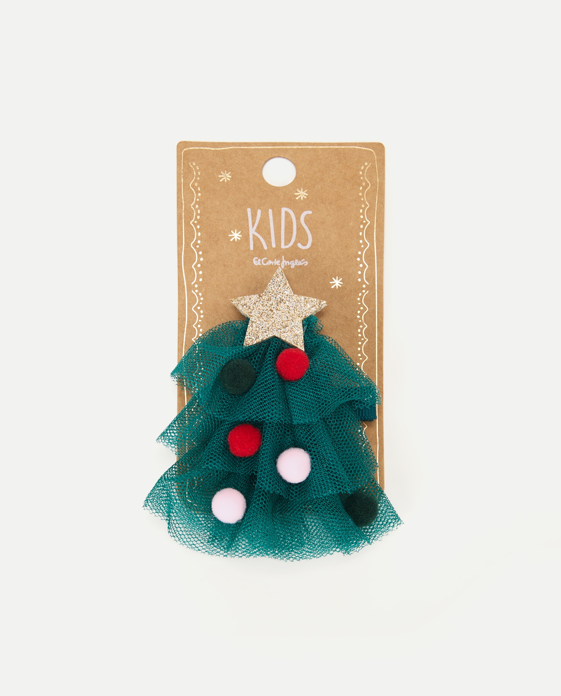 Pasador arbol de niña - Kids El Corte Inglés - 530 Verde oscuro 530 Verde oscuro-3
