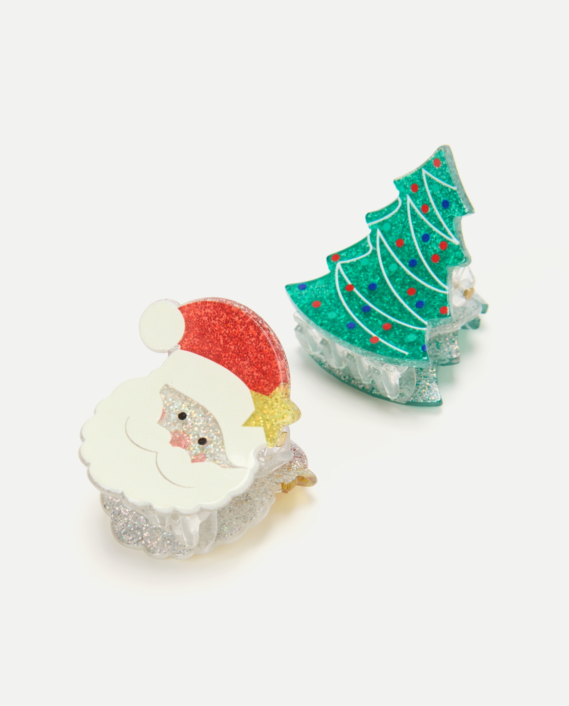 Pack de dos pinzas Navidad de niña - Kids El Corte Inglés - Multicolor Multicolor-1