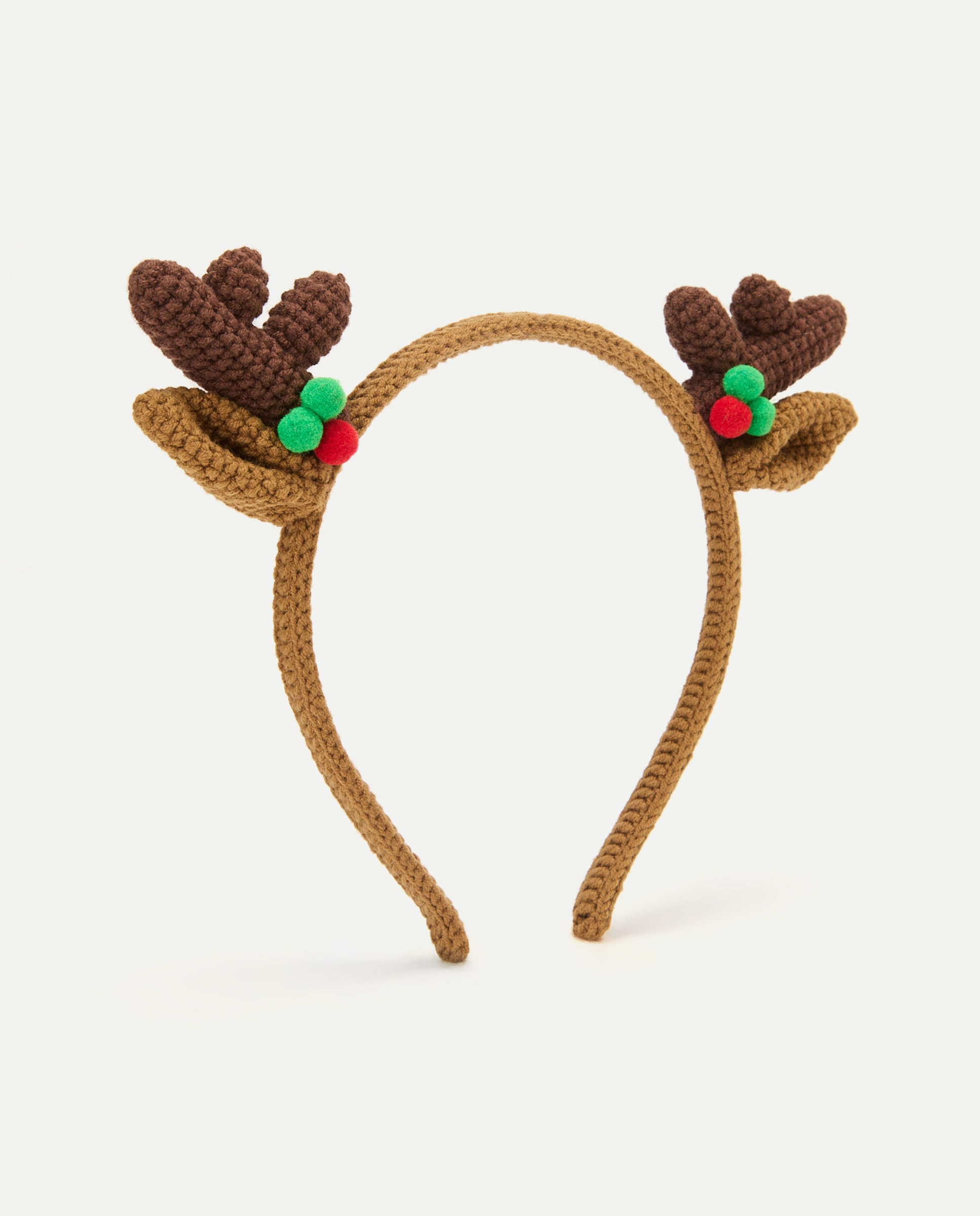 Diadema crochet reno de niña - Kids El Corte Inglés - Marrón Marrón-1