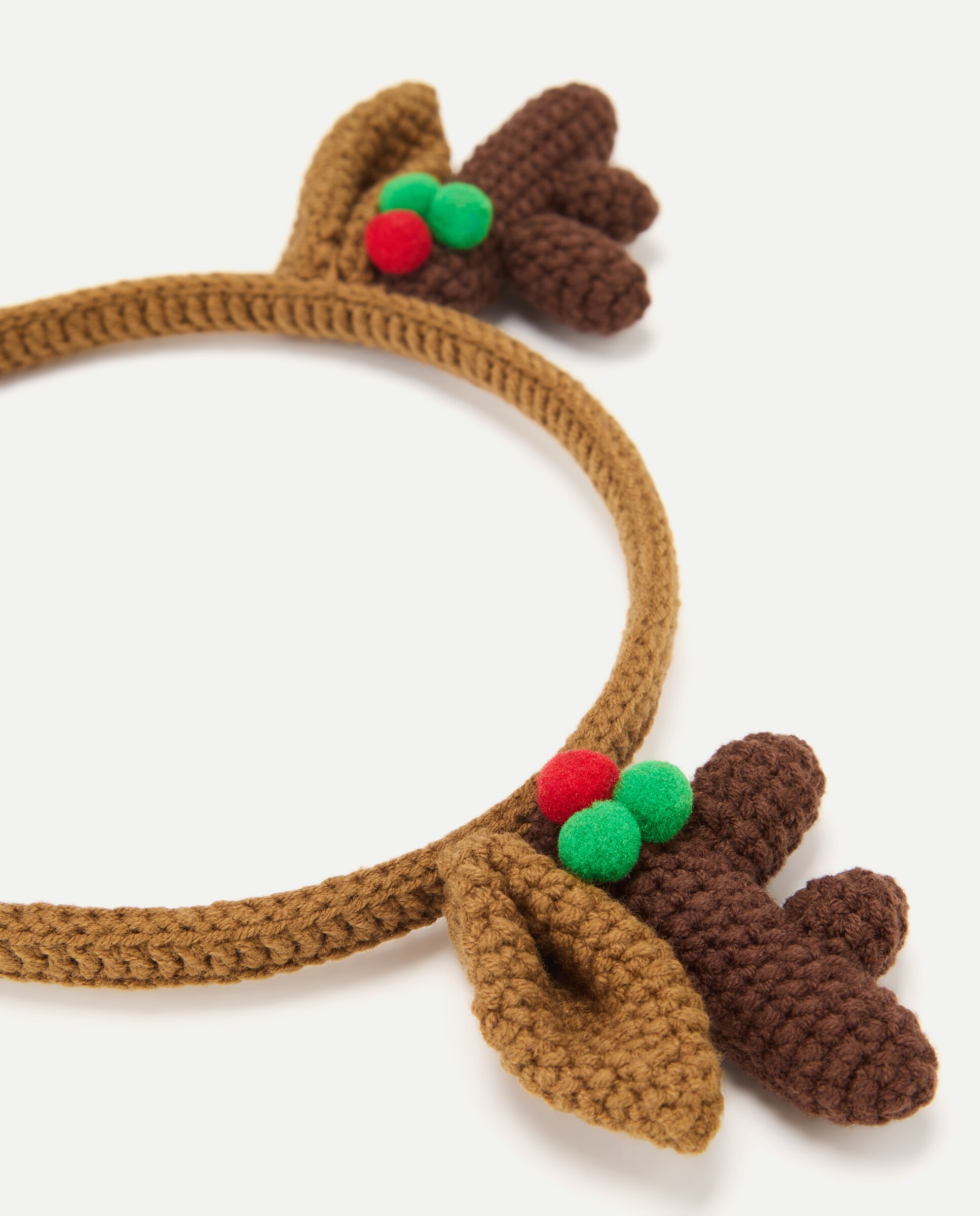Diadema crochet reno de niña - Kids El Corte Inglés - Marrón Marrón-2