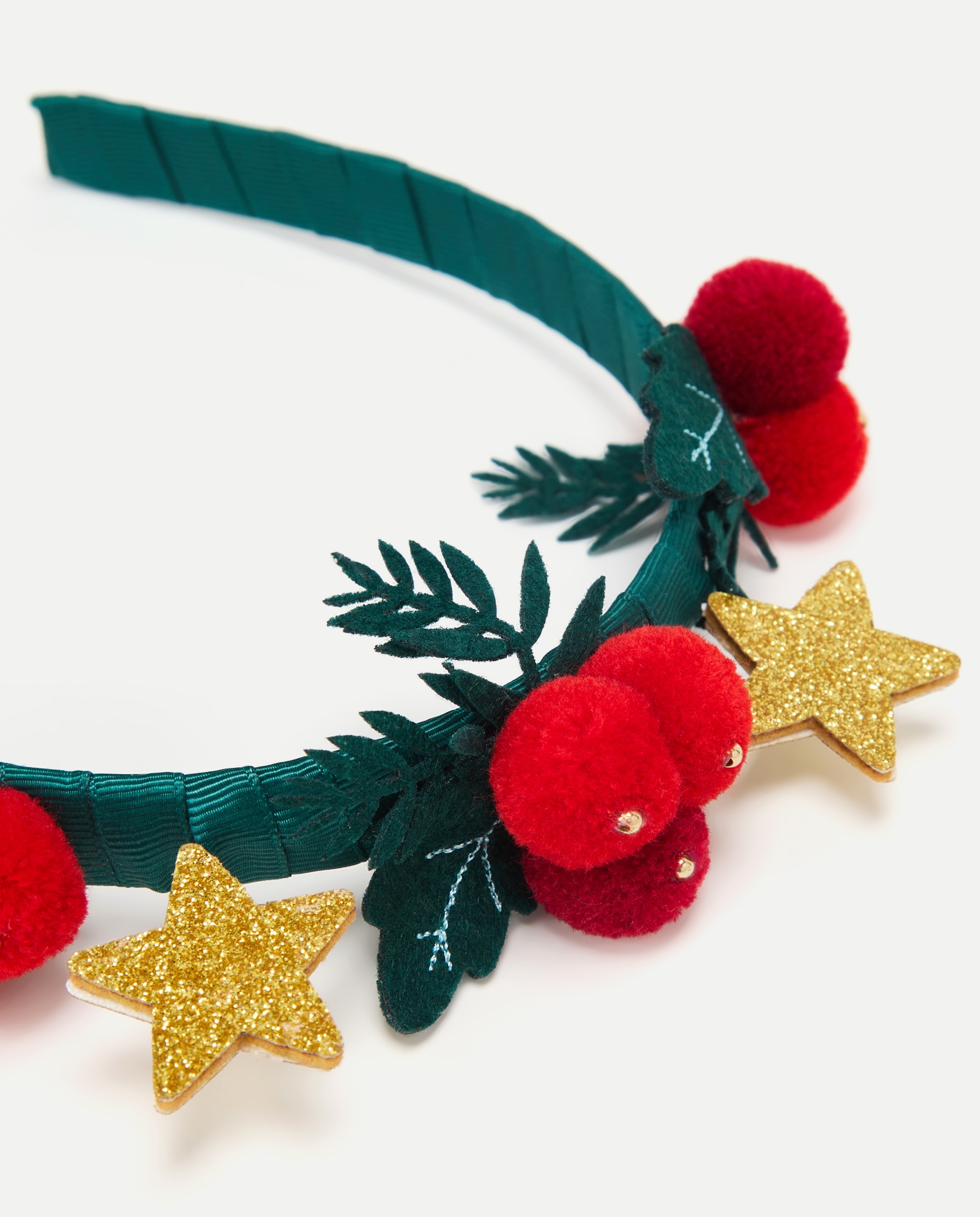 Imagen 2 de Diadema con estrellas y pompones de niña - Kids El Corte Inglés - 600 Rojo 600 Rojo