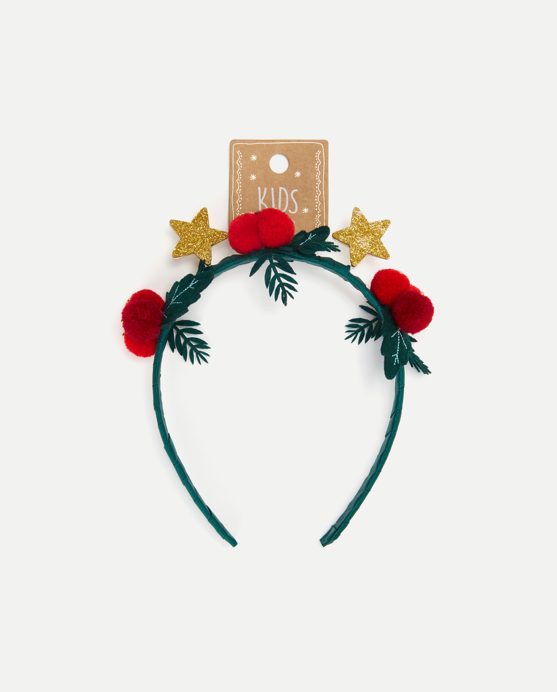 Imagen 3 de Diadema con estrellas y pompones de niña - Kids El Corte Inglés - 600 Rojo 600 Rojo