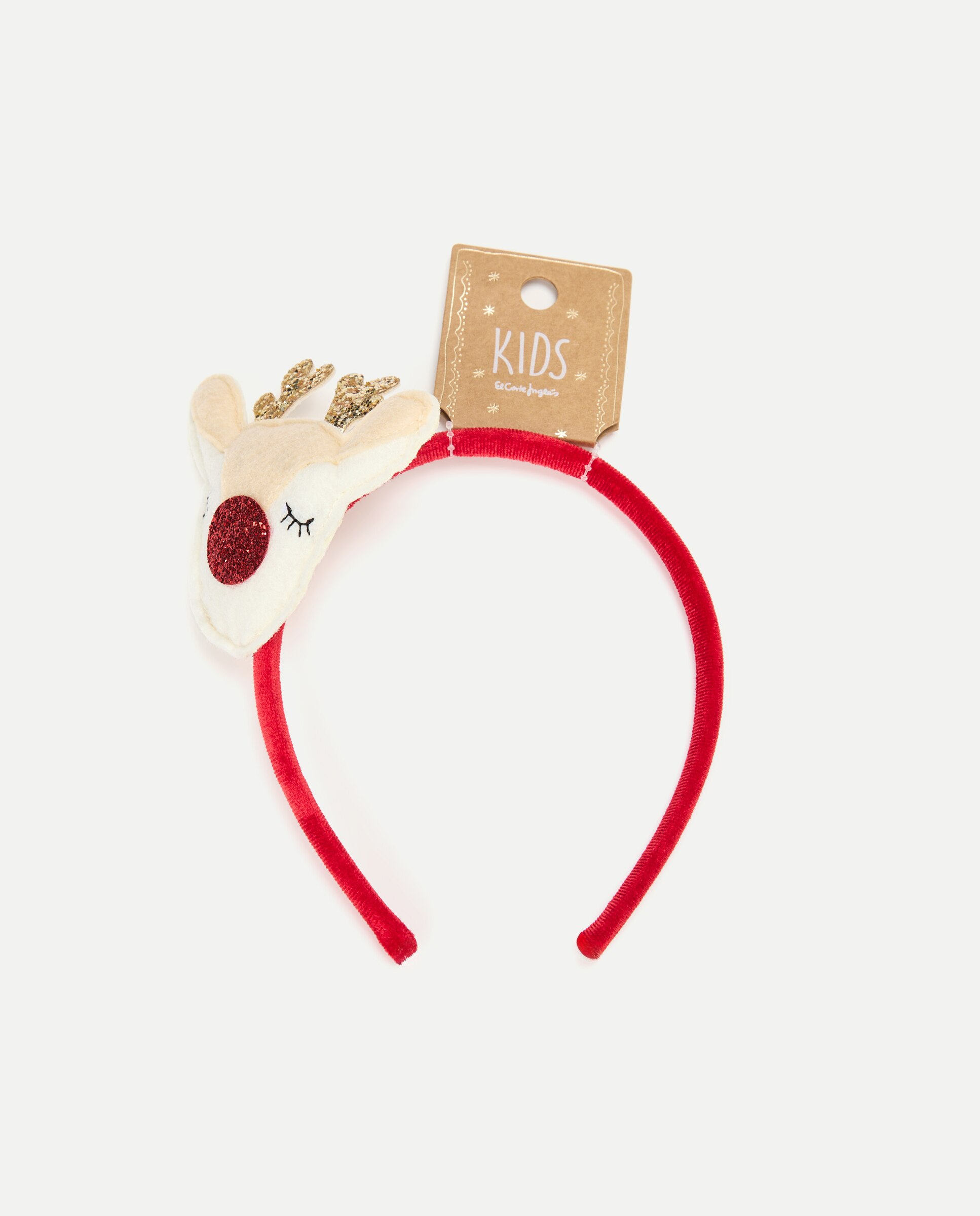 Diadema reno 3D de niña - Kids El Corte Inglés - 600 Rojo 600 Rojo-3