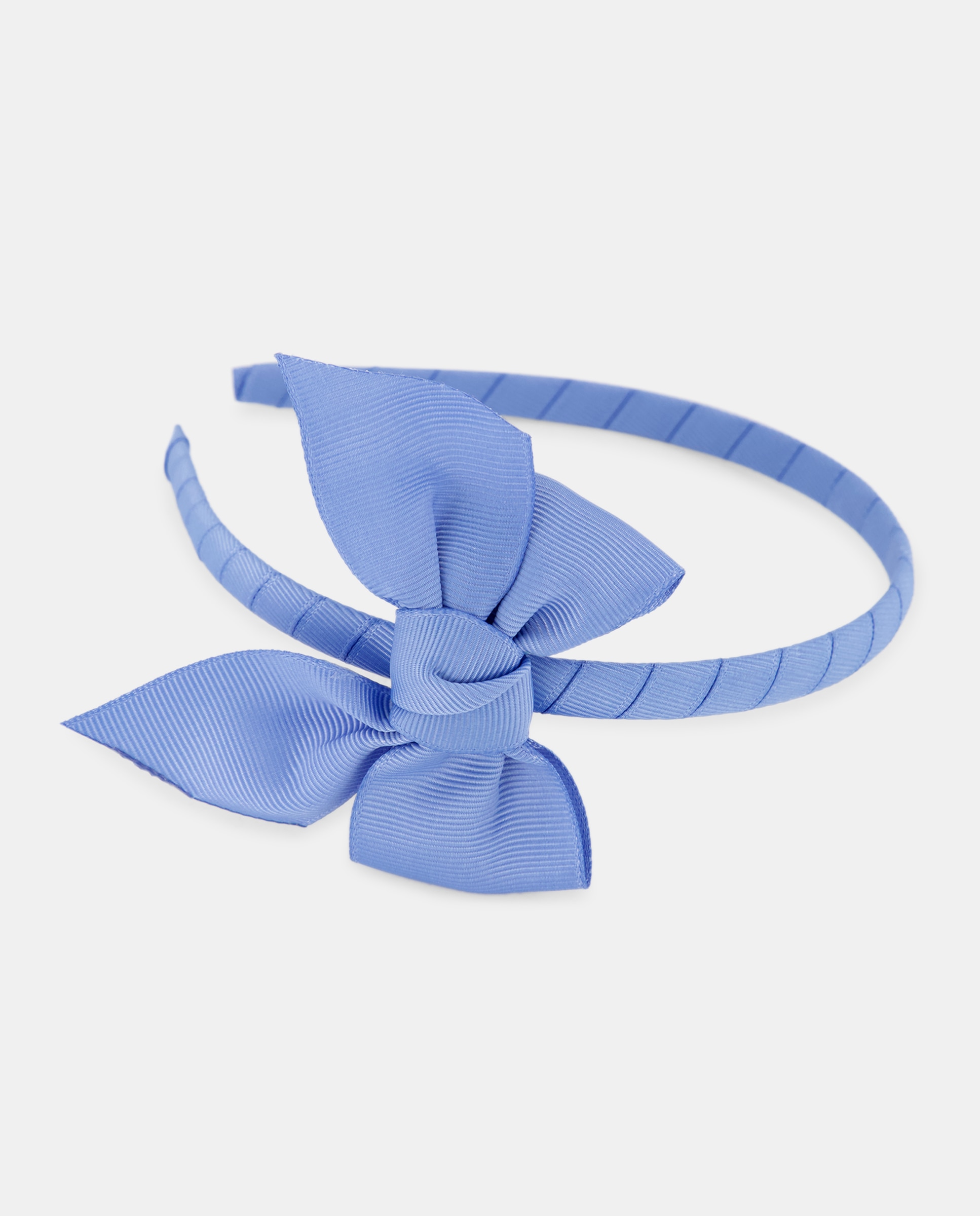 Bandolete com Laço de Grosgrain Azul-claro-1