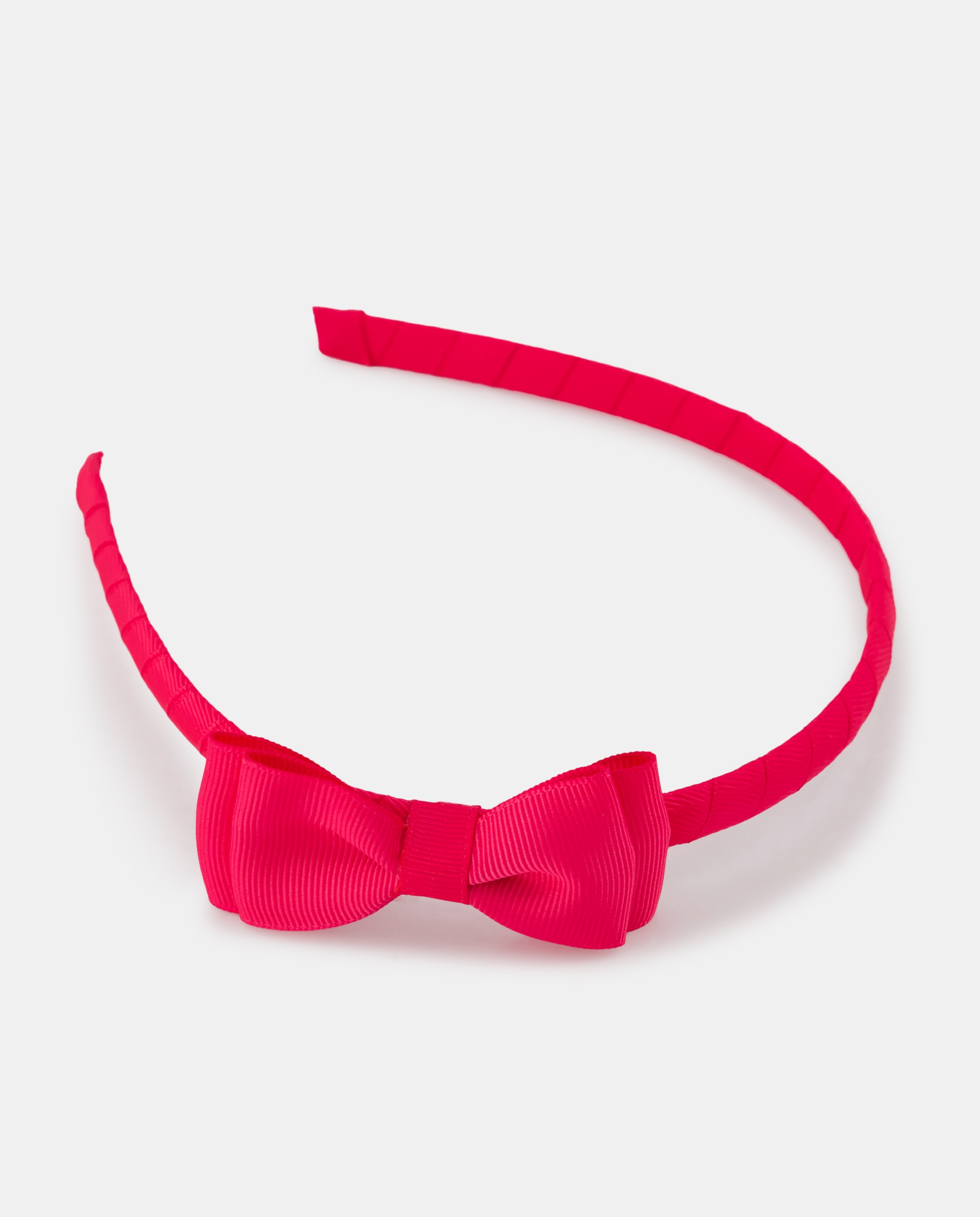 Bandolete com Laço Duplo de Grosgrain Kids El Corte Inglés Fúcsia-1