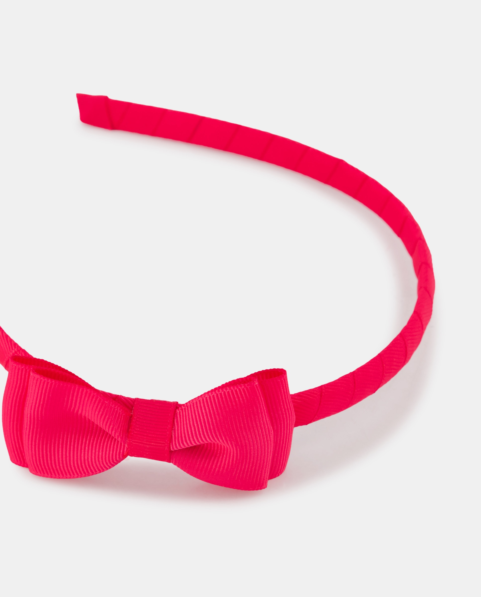 Bandolete com Laço Duplo de Grosgrain Kids El Corte Inglés Fúcsia-2