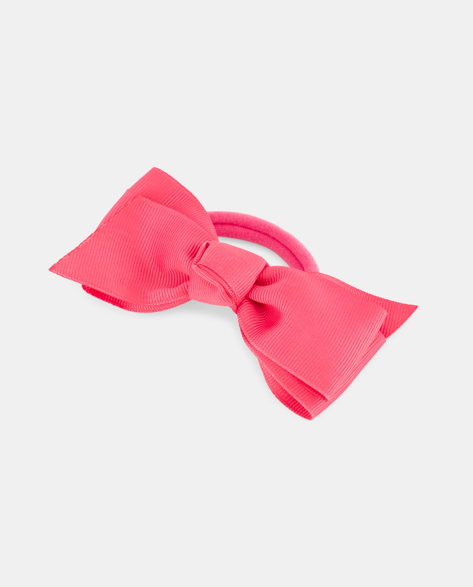 Coletero de niña con lazo de grosgrain - Kids El Corte Inglés - Rosa Rosa-1
