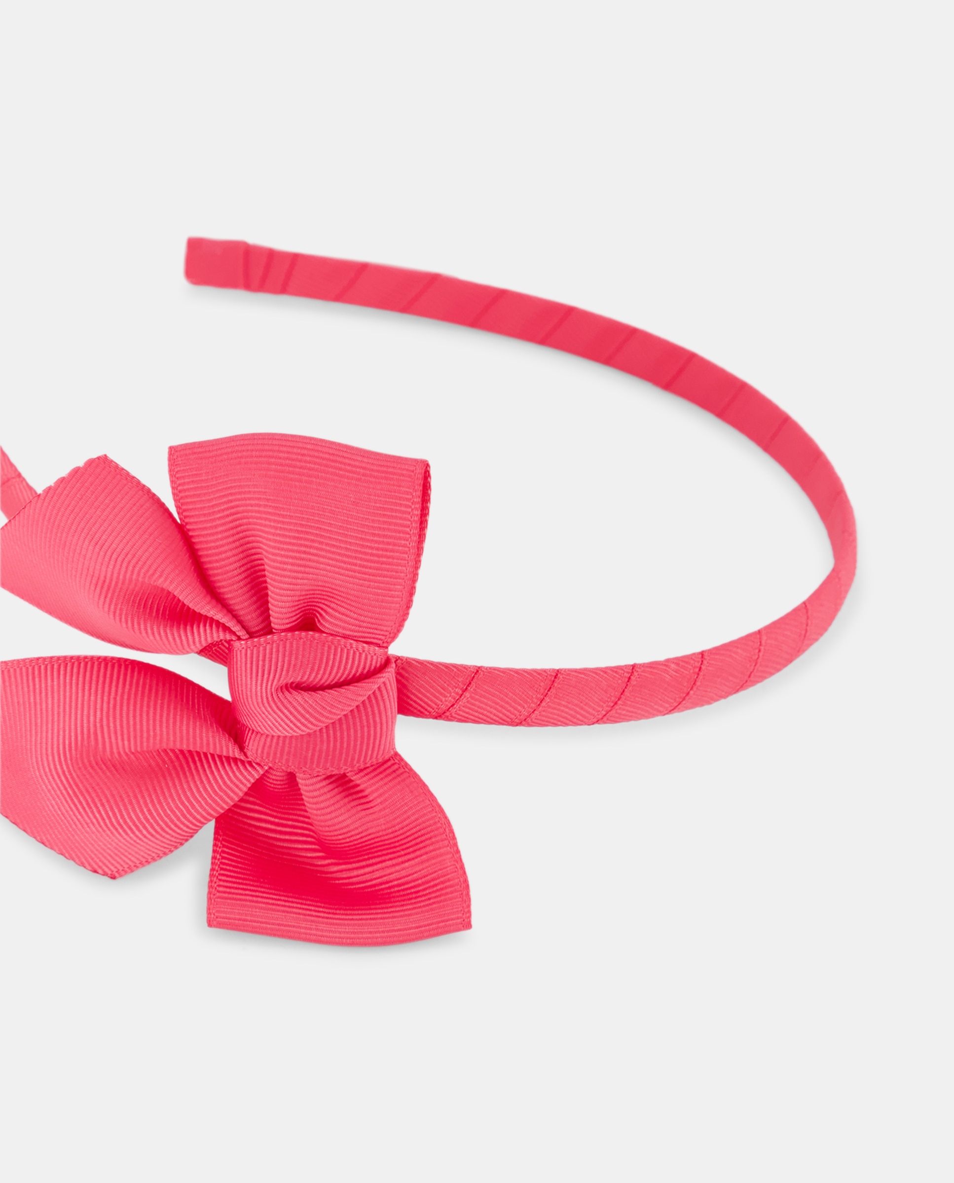 Bandolete com Laço de Grosgrain Rosa-2